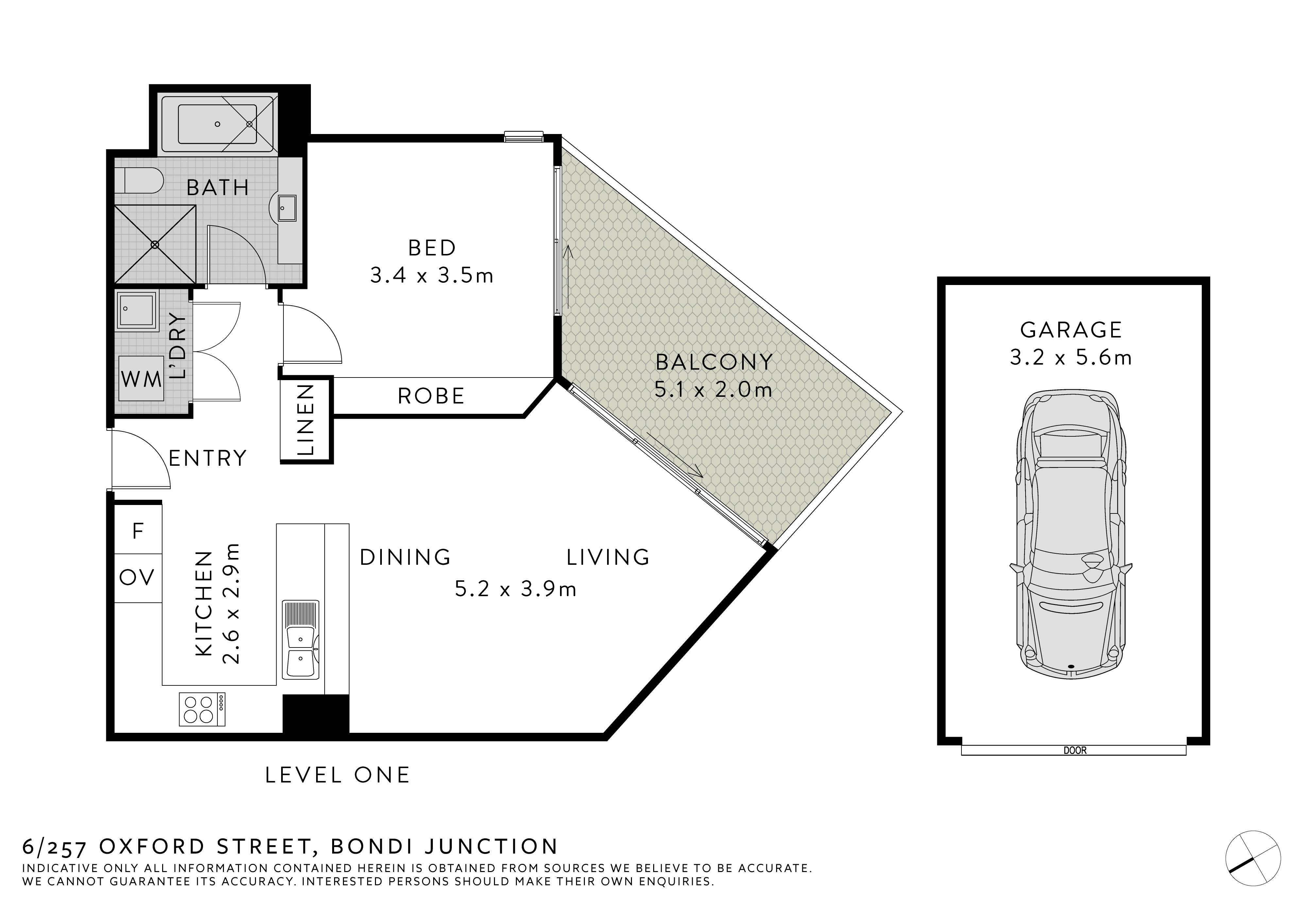 6/257 Oxford Street, Bondi Junction NSW