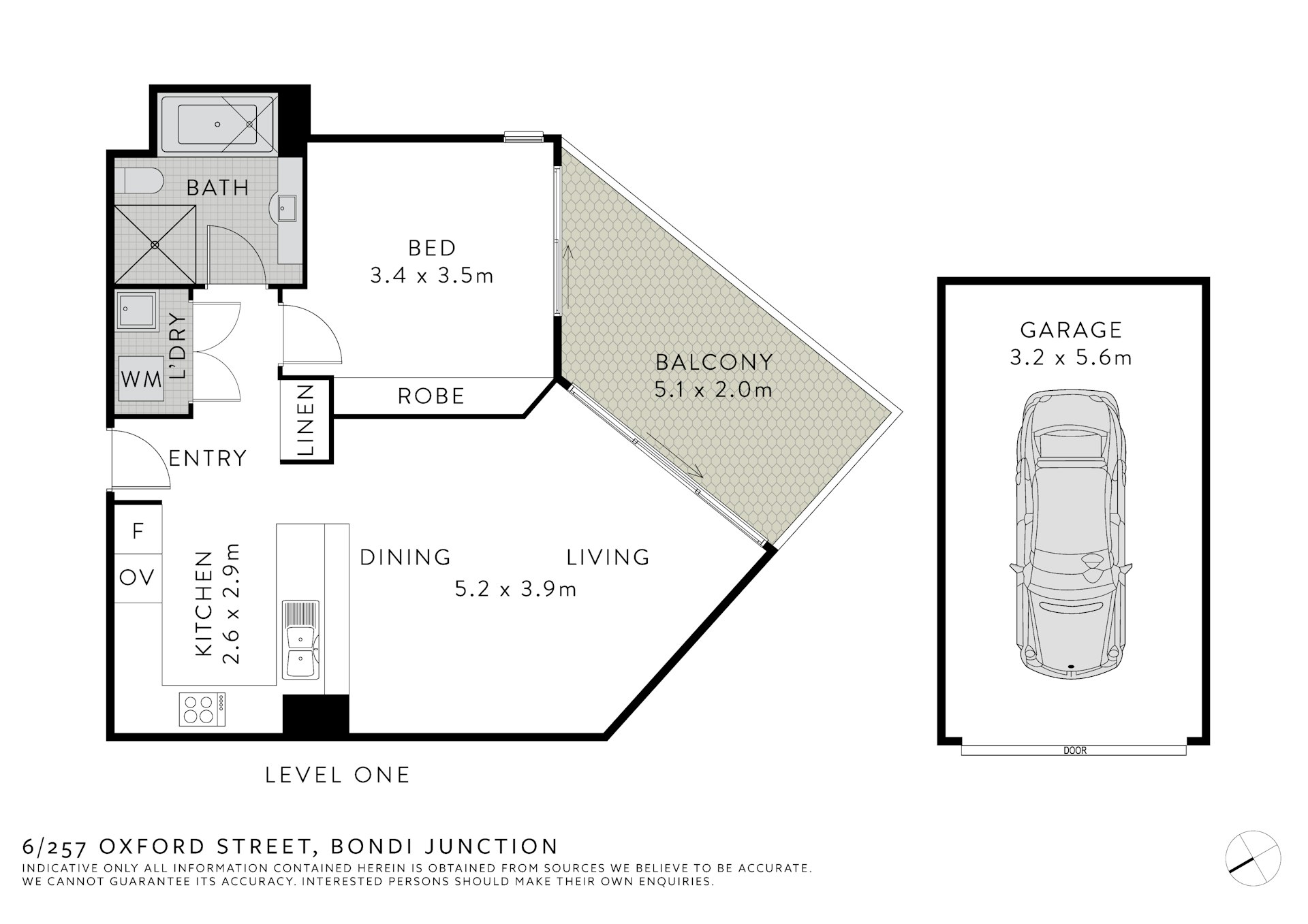 6/257 Oxford Street, Bondi Junction NSW