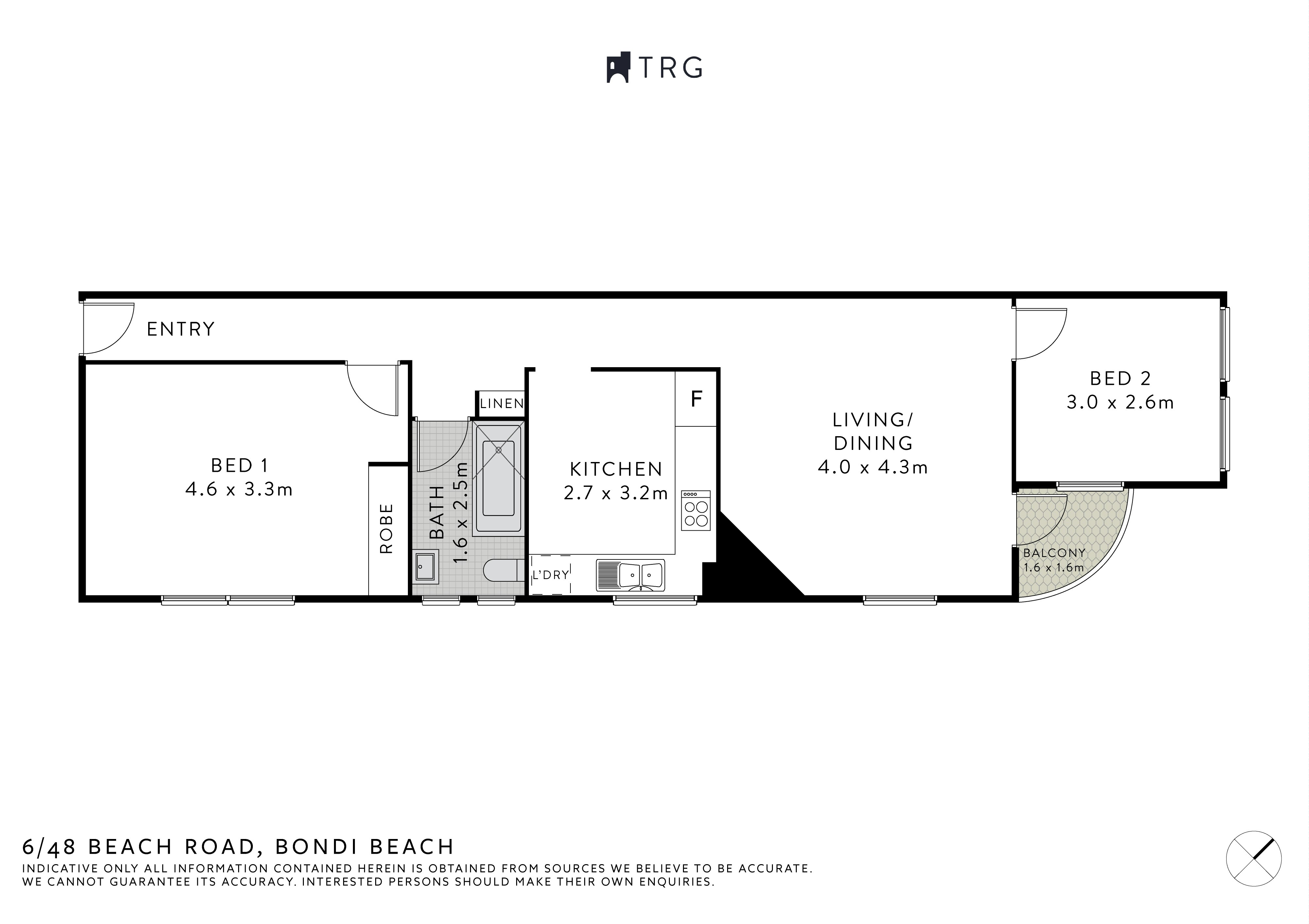 6/48 Beach Road, Bondi Beach NSW