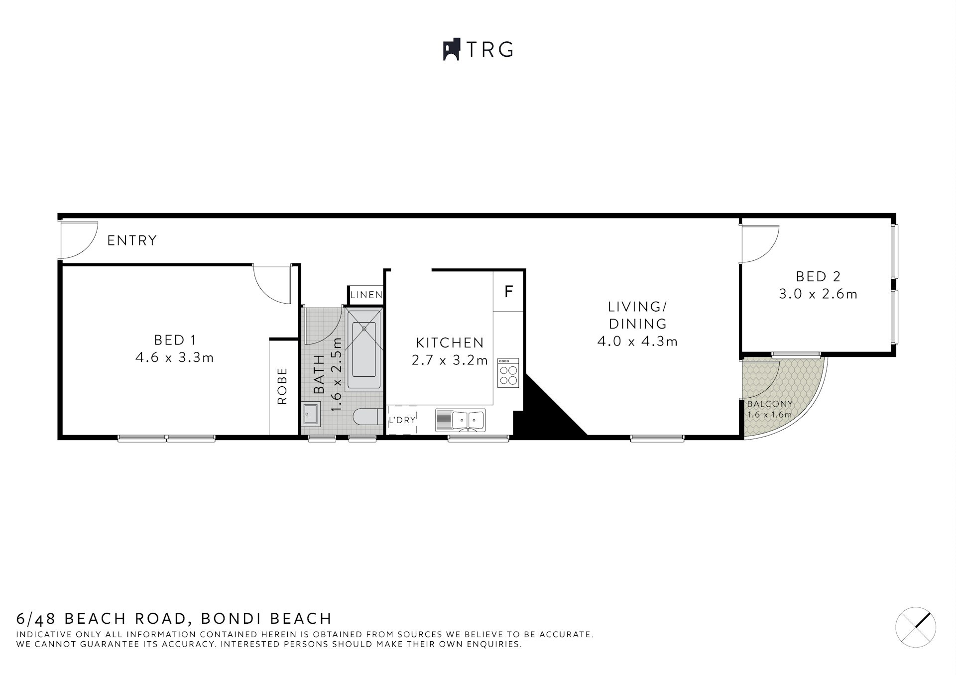 6/48 Beach Road, Bondi Beach NSW