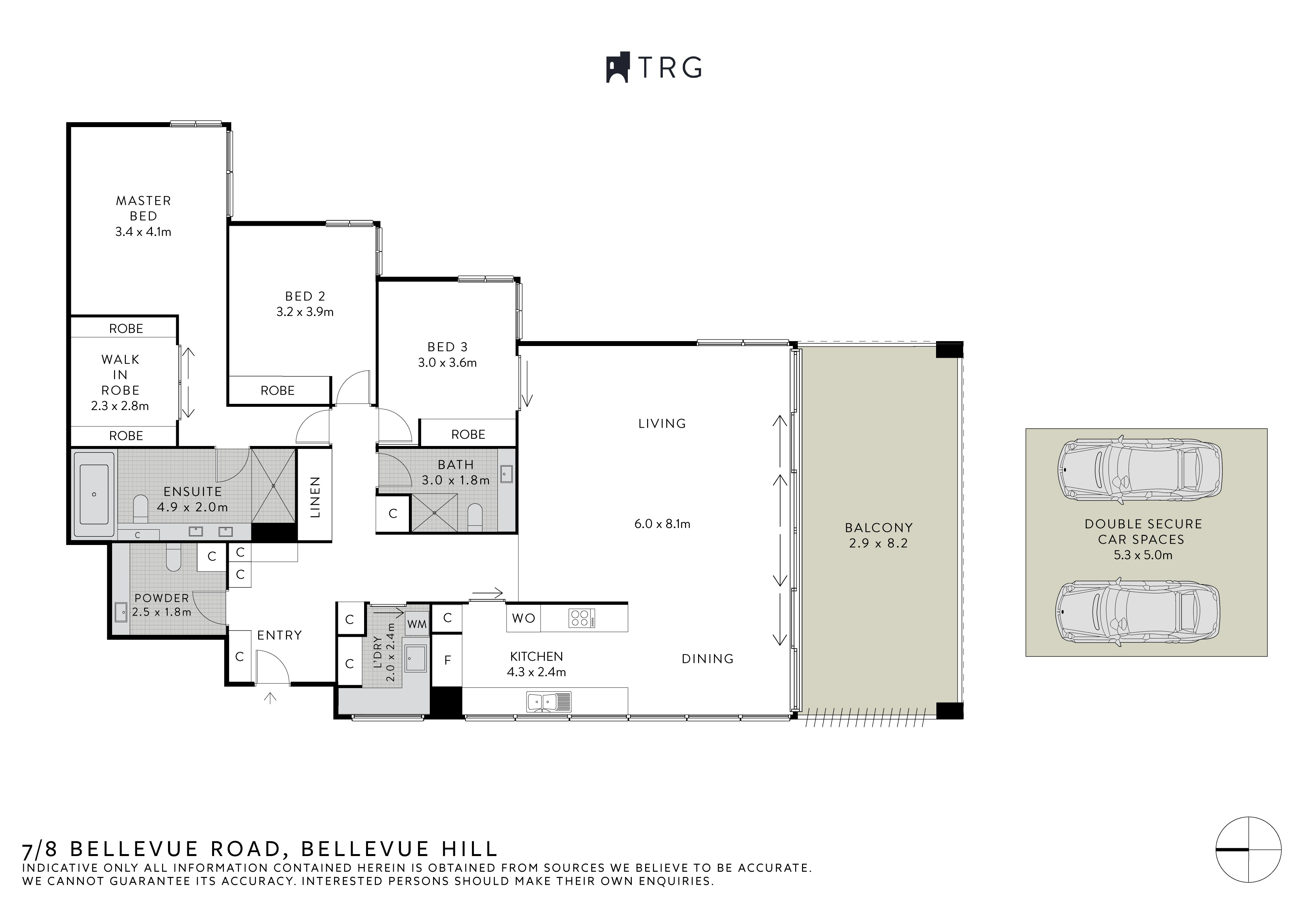 7/8 Bellevue Road, Bellevue Hill NSW