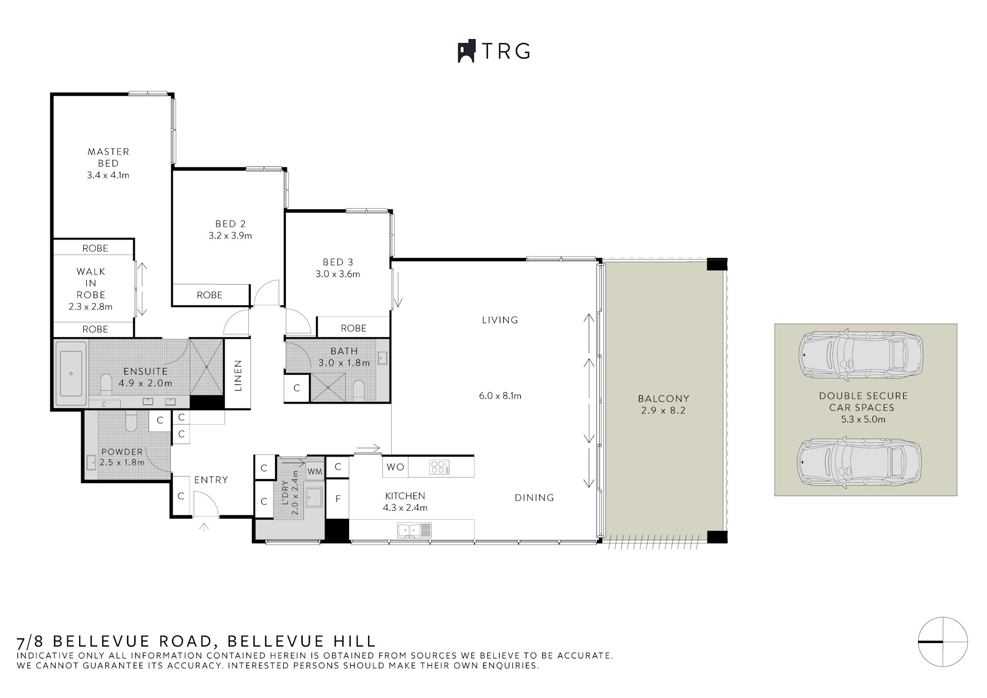 7/8 Bellevue Road, Bellevue Hill NSW