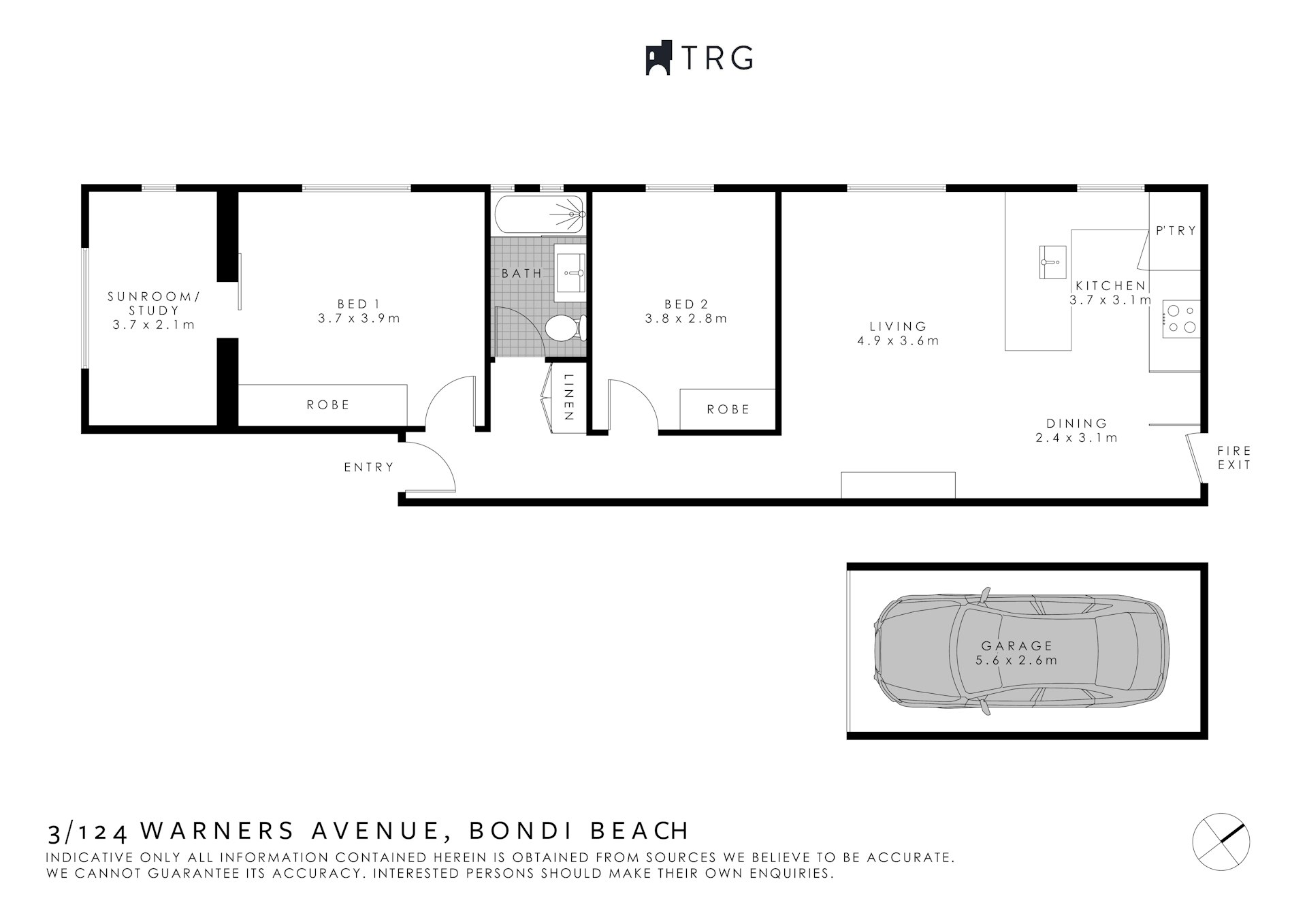 3/124 Warners Avenue, Bondi Beach NSW