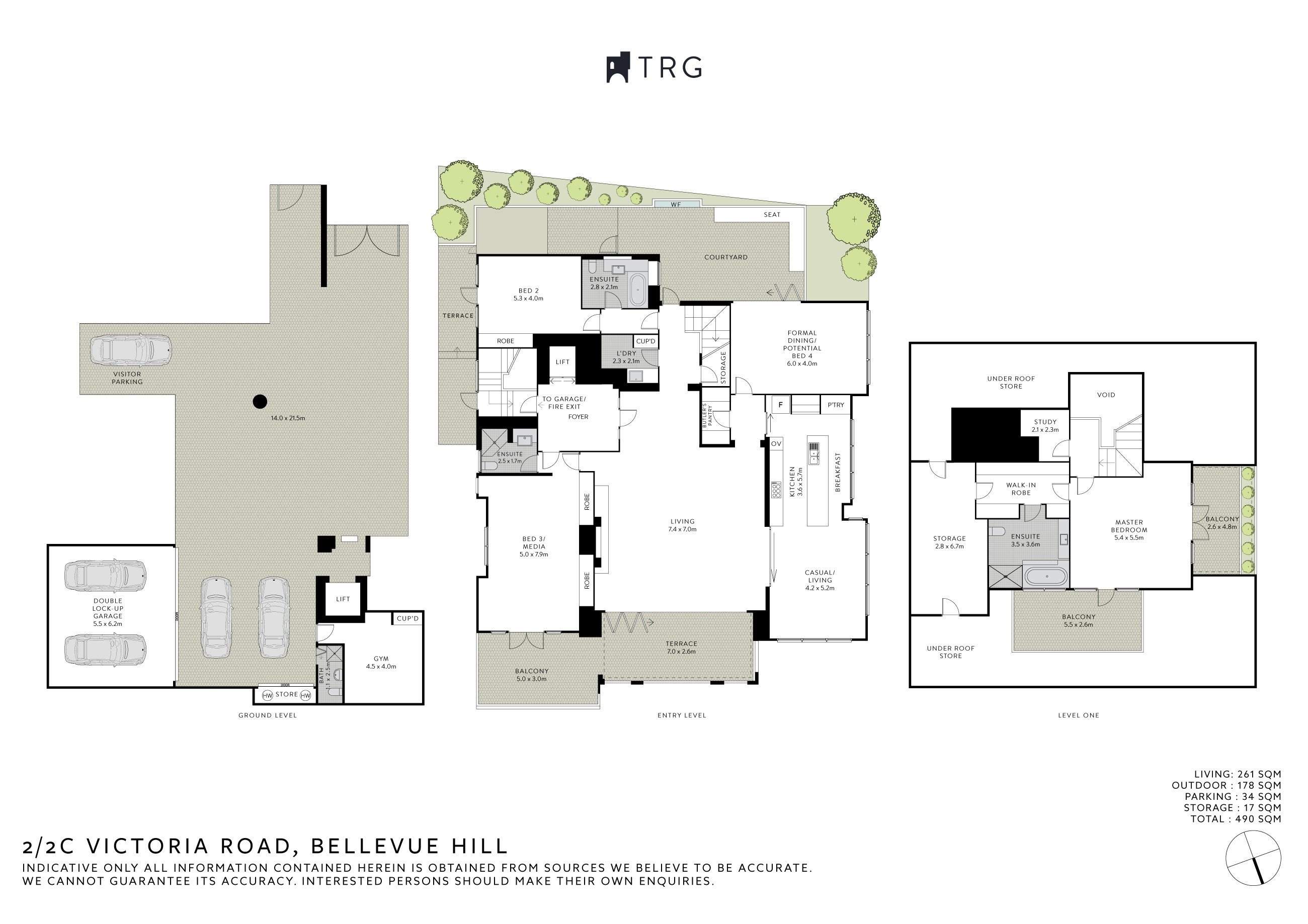 2/2C Victoria Road, Bellevue Hill NSW