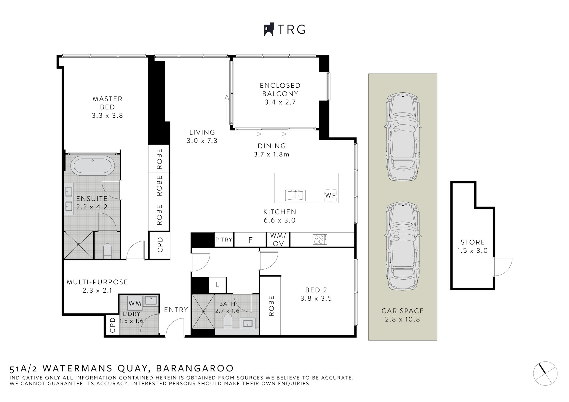 51A/2 Watermans Quay, Barangaroo NSW