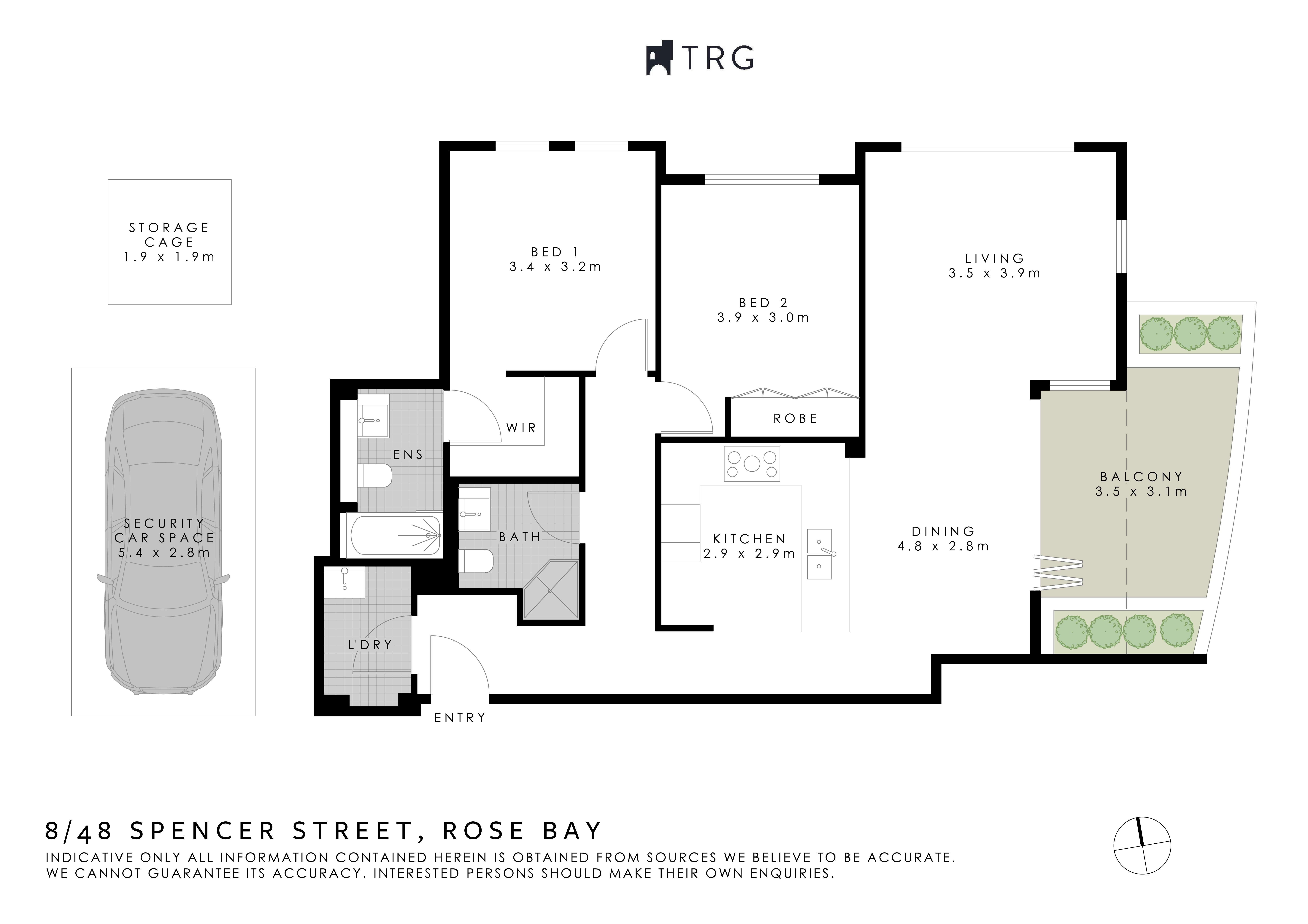 8/48 Spencer Street, Rose Bay NSW