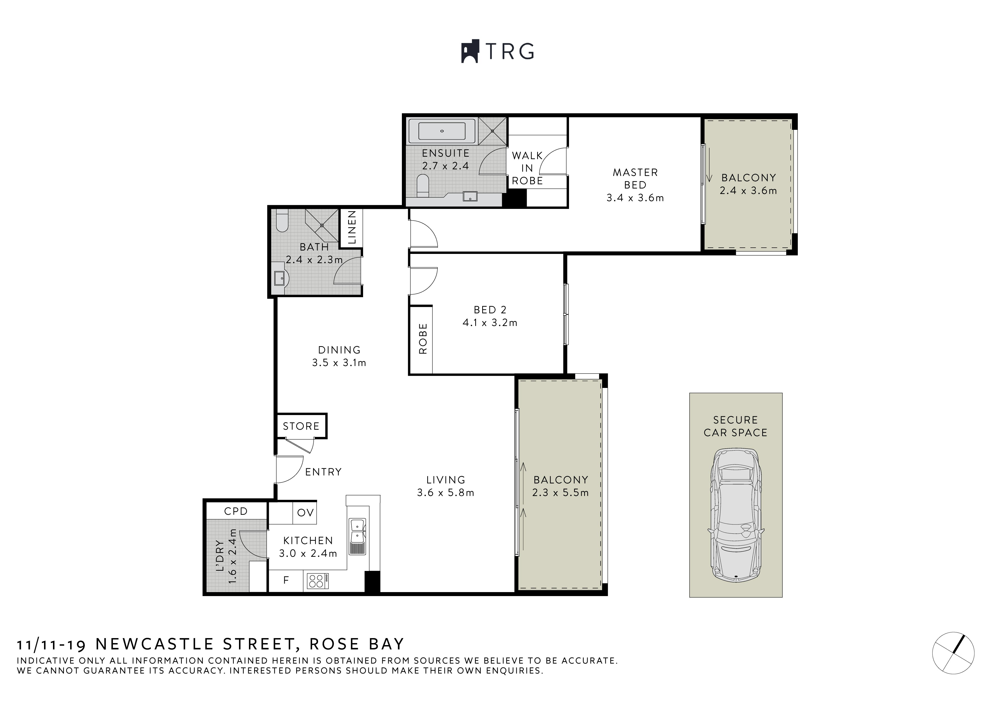11/11-19 Newcastle Street, Rose Bay NSW