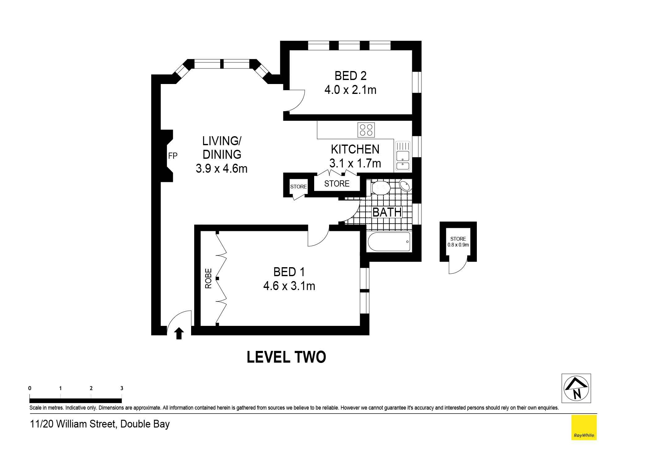 11/20 William Street, Double Bay NSW