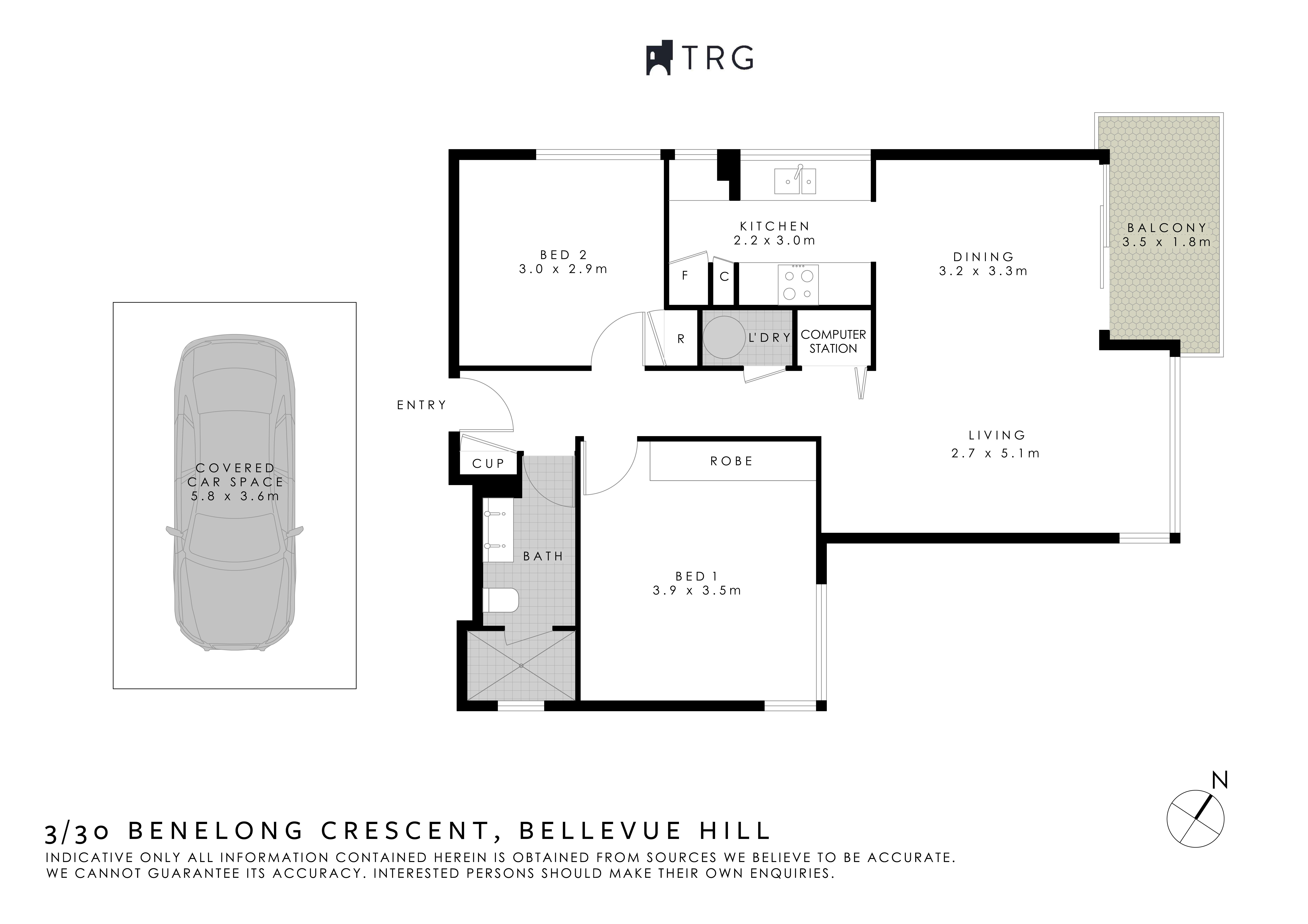 3/30 Benelong Crescent, Bellevue Hill NSW
