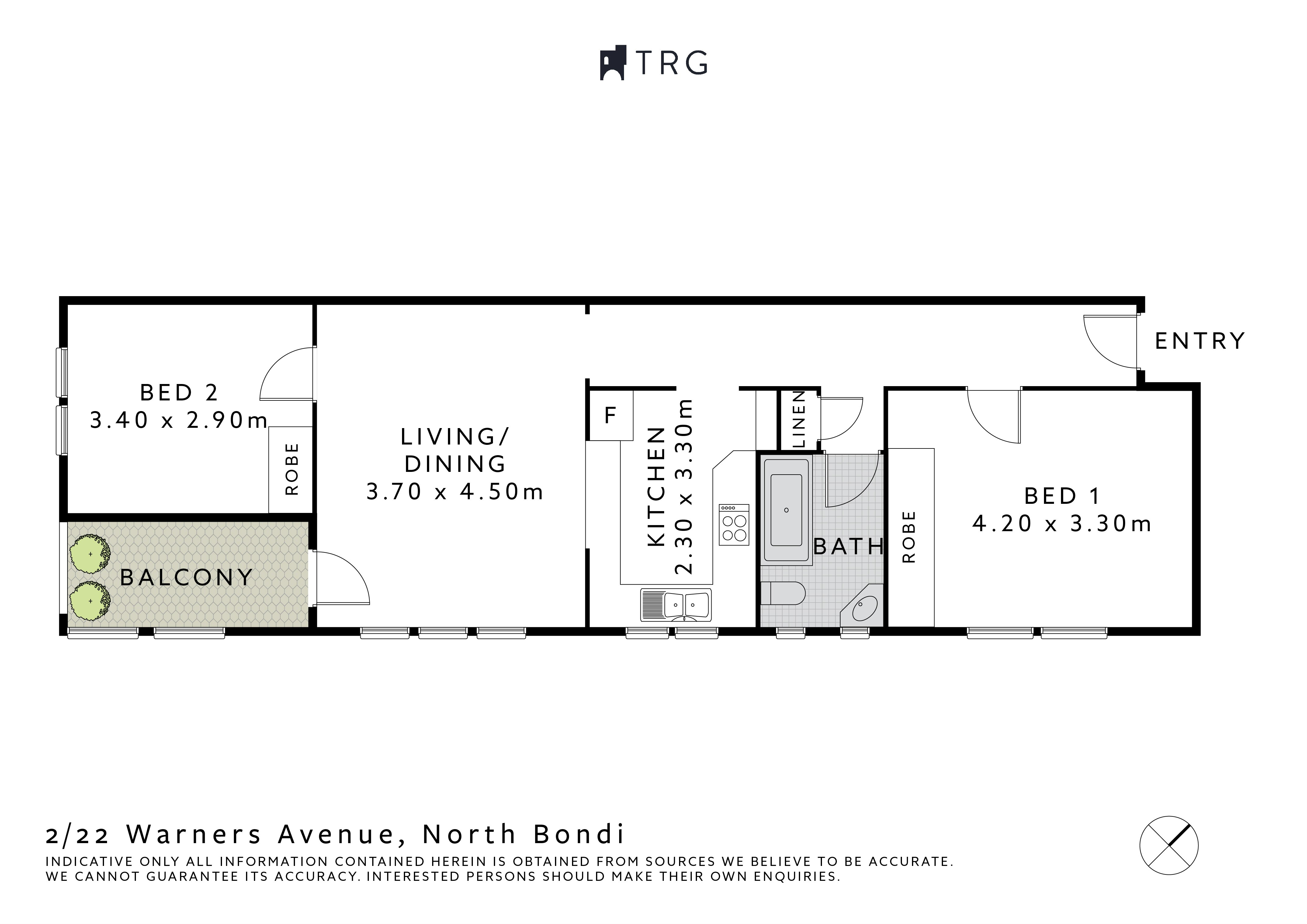 2/22 Warners Avenue, North Bondi NSW