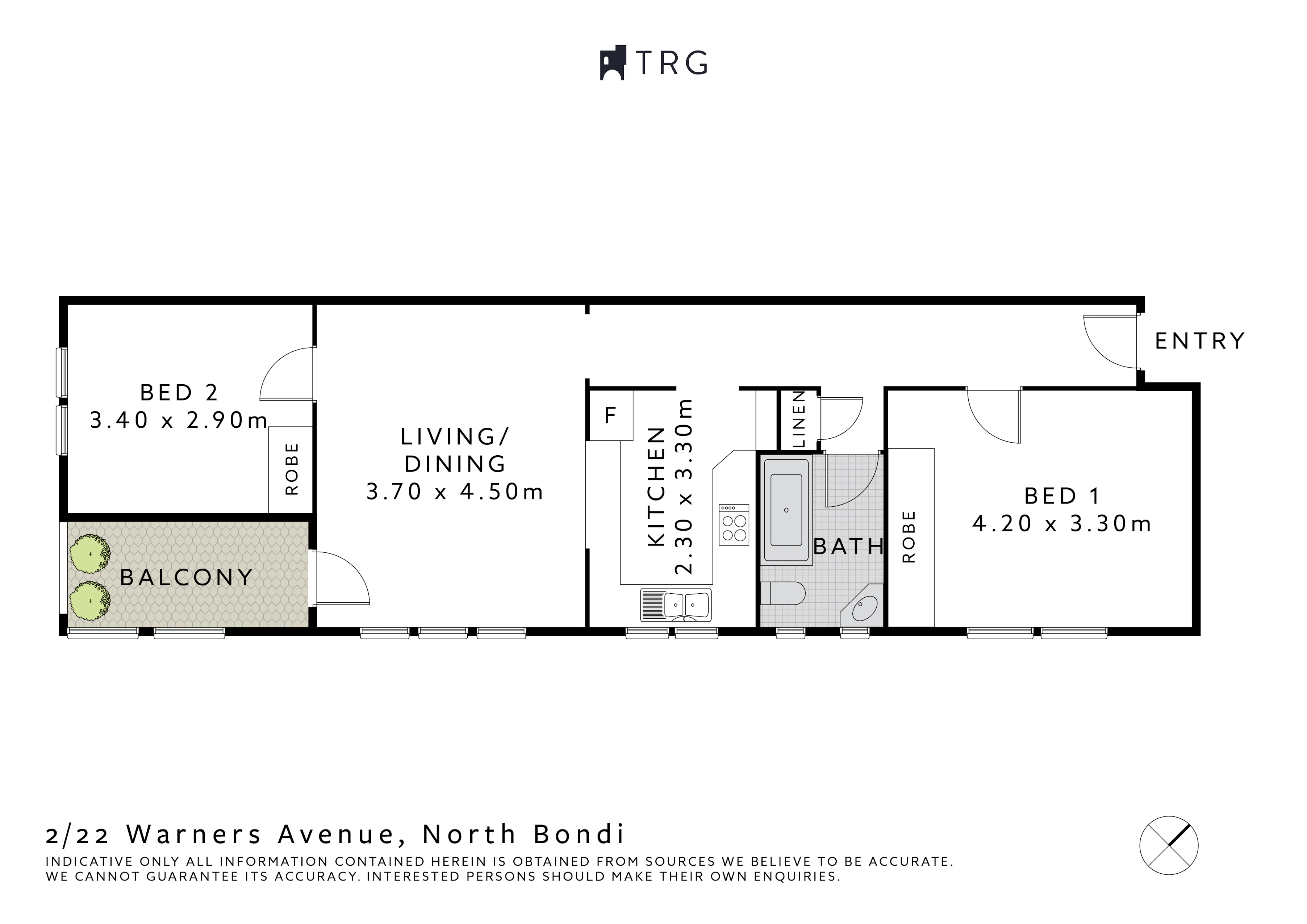 2/22 Warners Avenue, North Bondi NSW