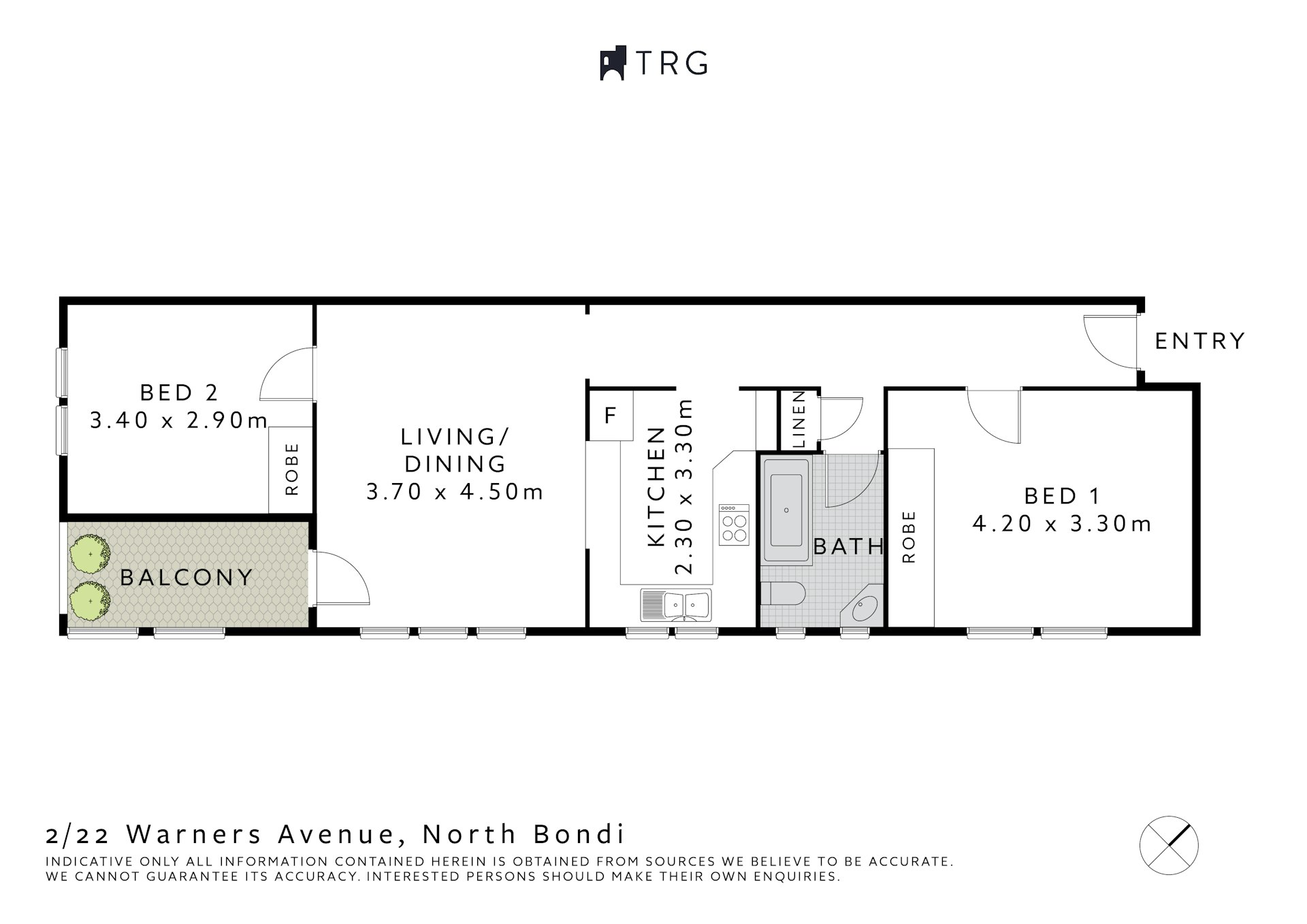 2/22 Warners Avenue, North Bondi NSW