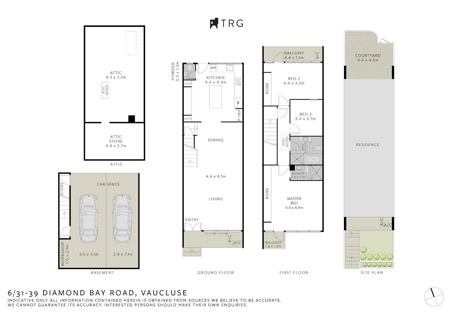 6/31-39 Diamond Bay Road, Vaucluse NSW
