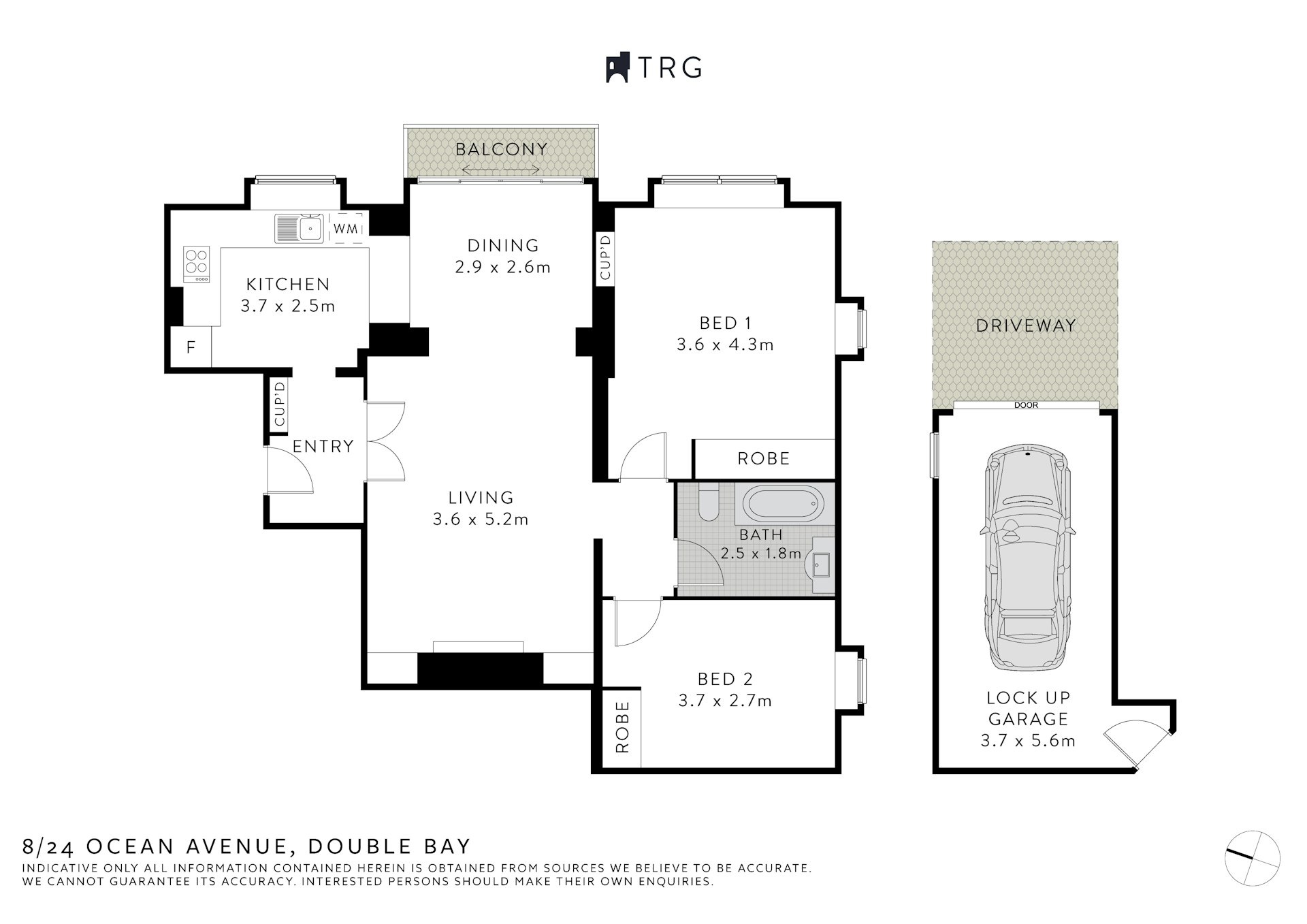 8/24 Ocean Avenue, Double Bay NSW