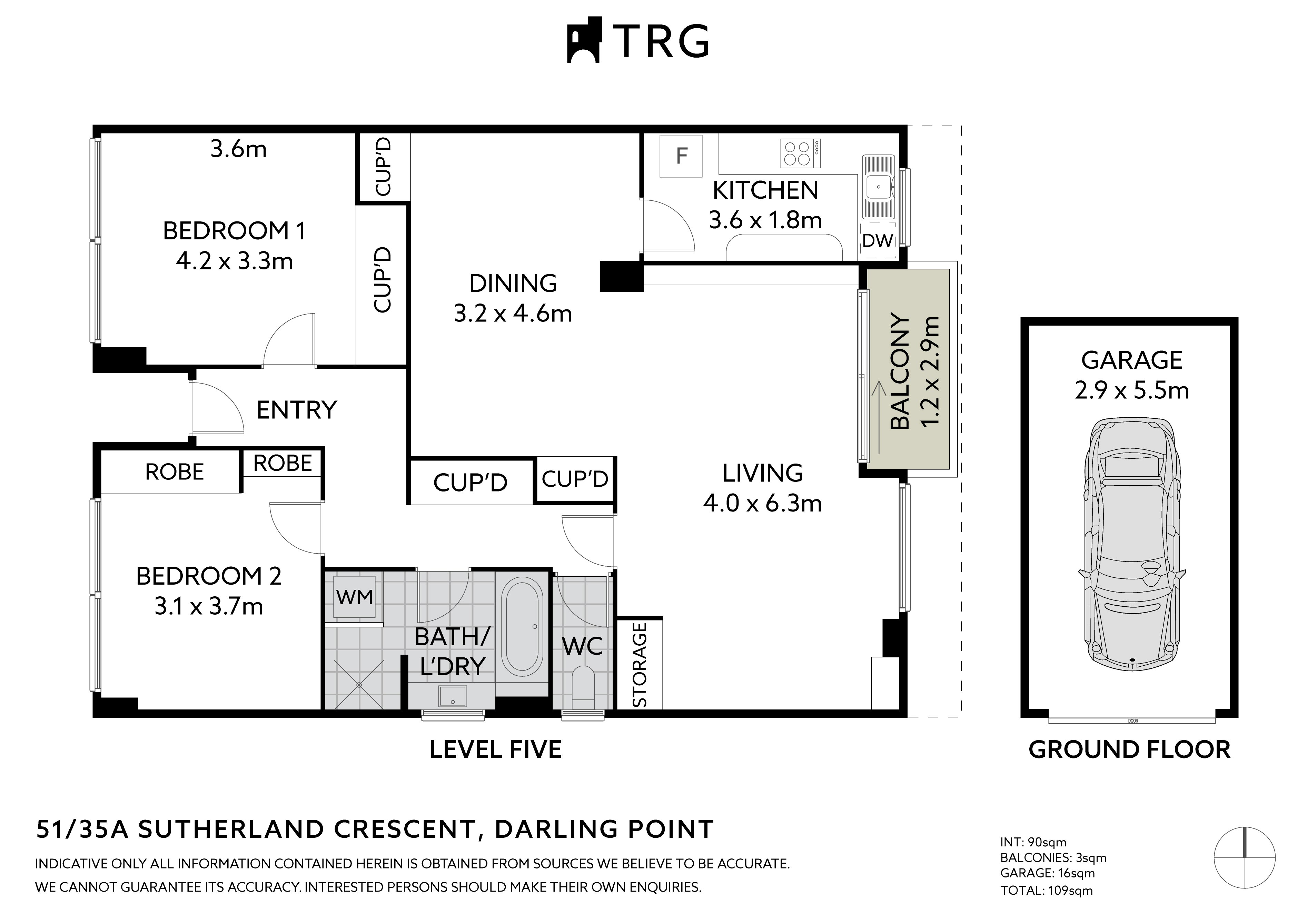 51/35A Sutherland Crescent, Darling Point NSW