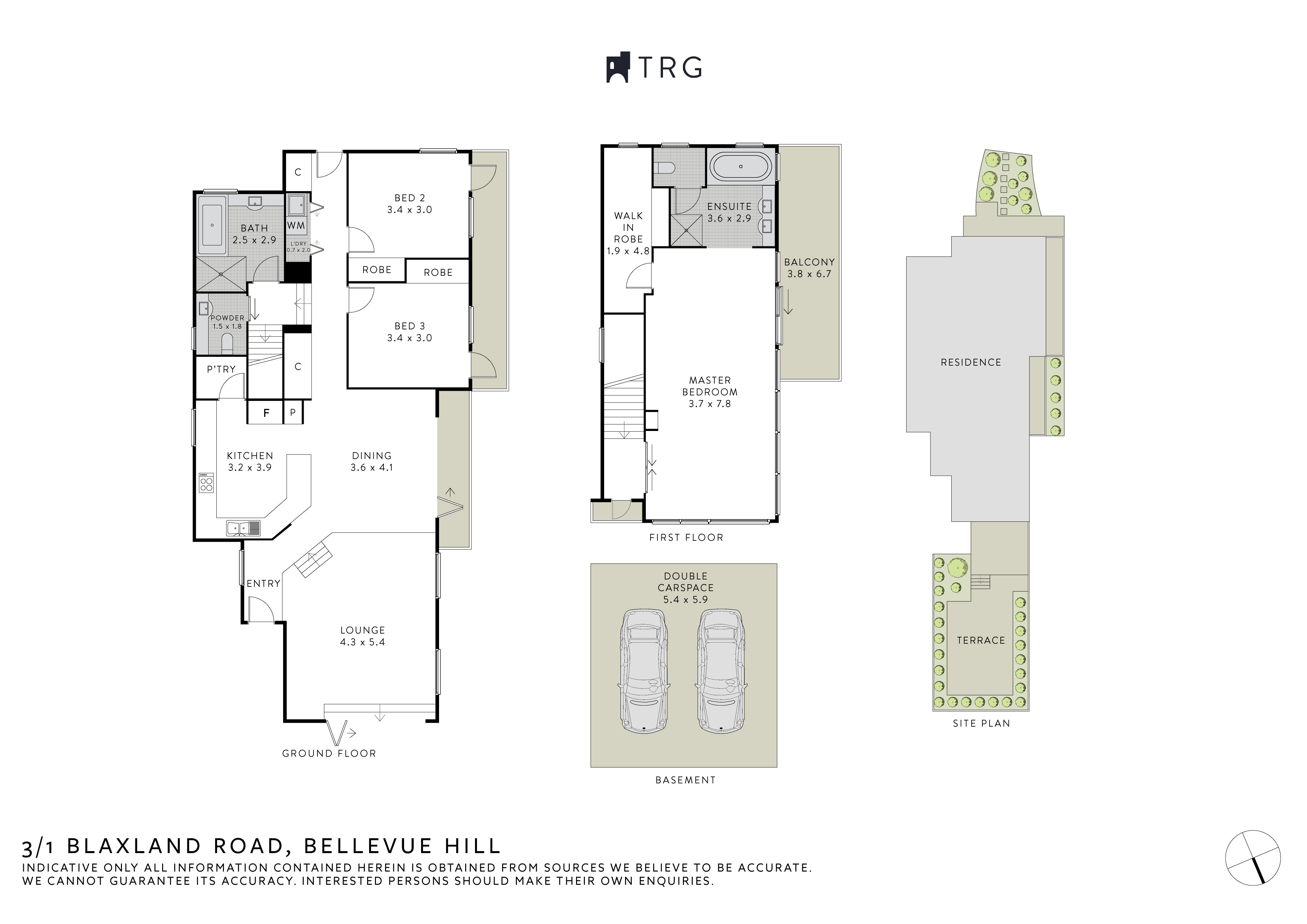 3/1 Blaxland Road, Bellevue Hill NSW