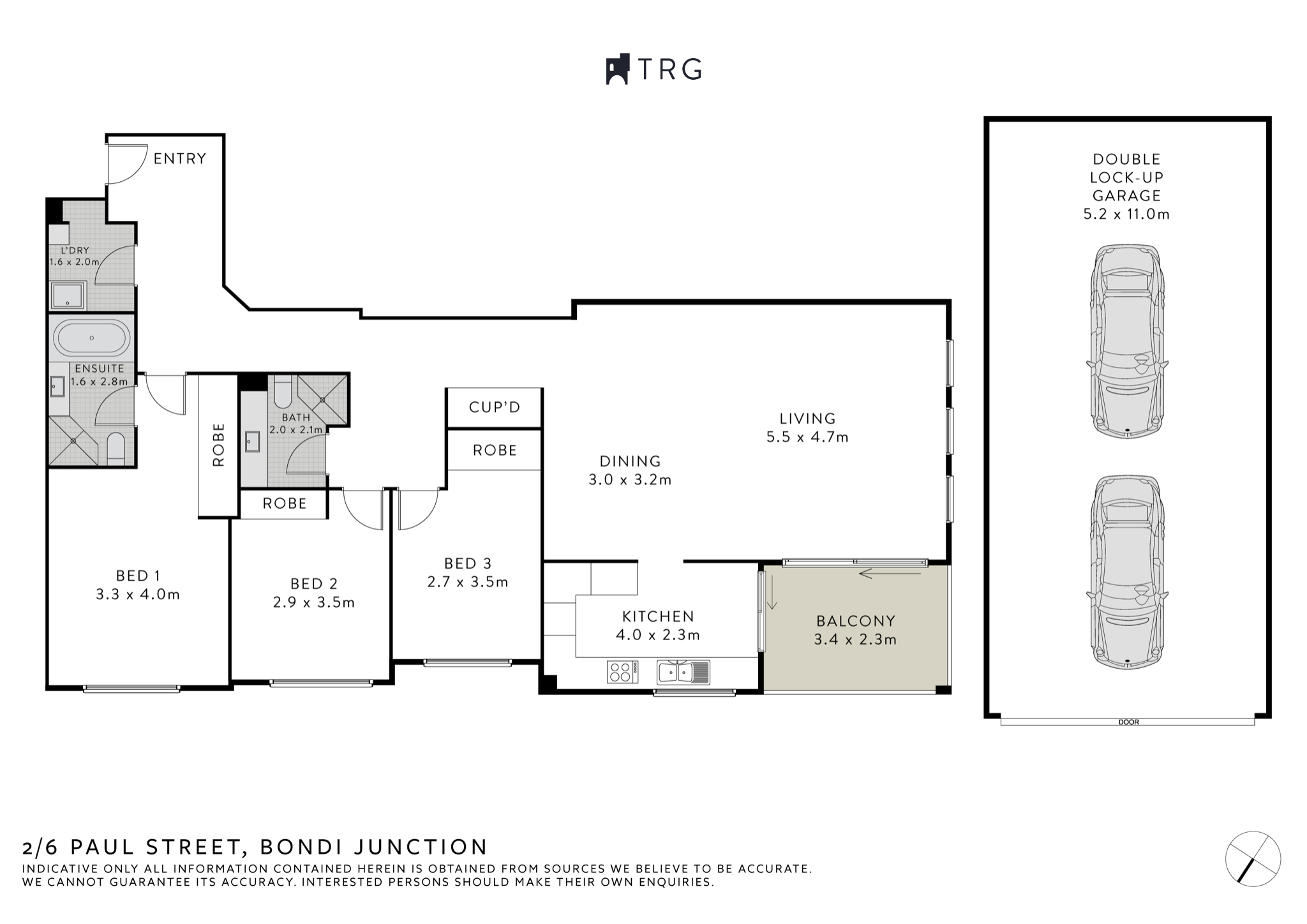 2/6 Paul Street, Bondi Junction NSW