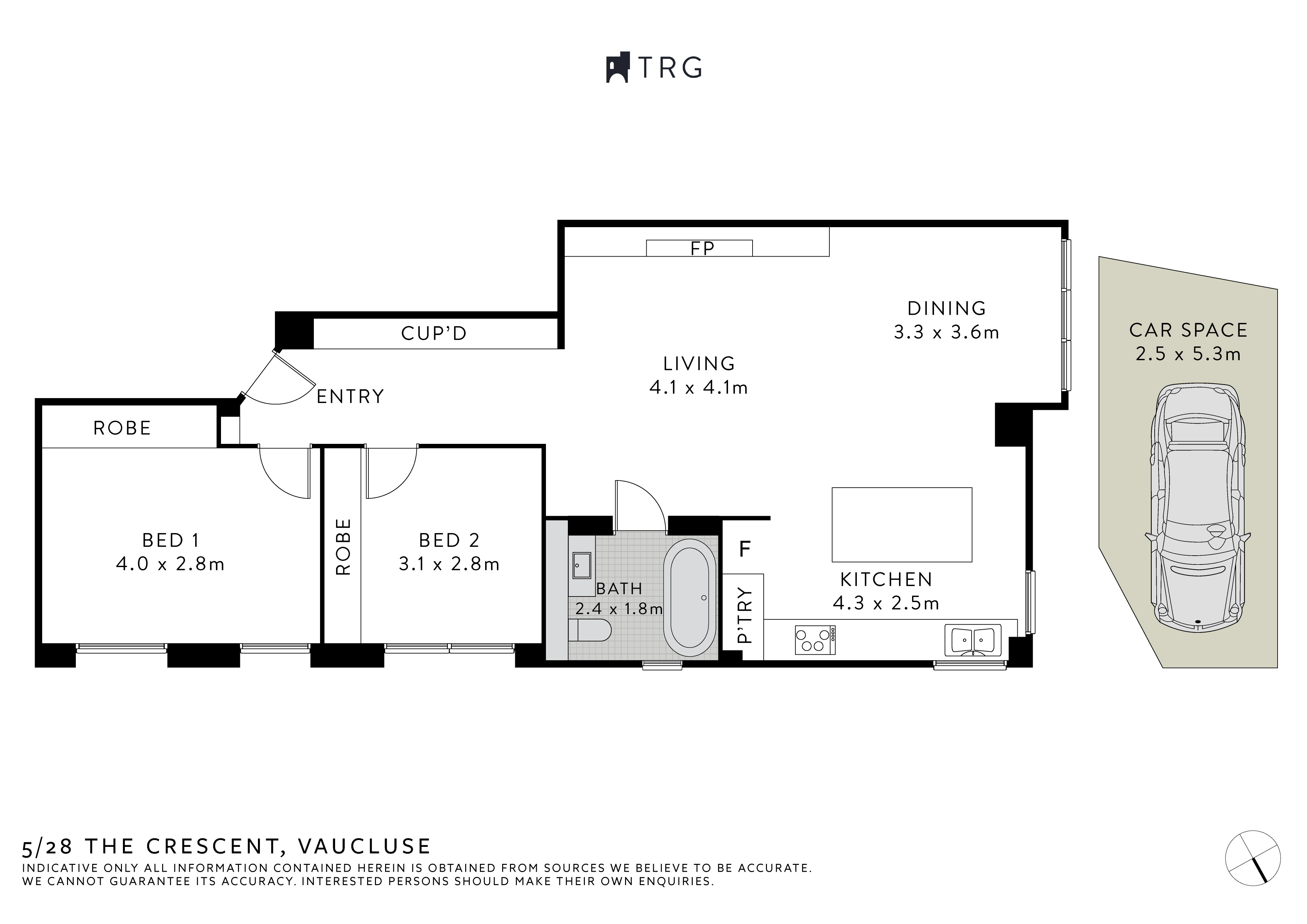 5/28 The Crescent, Vaucluse NSW