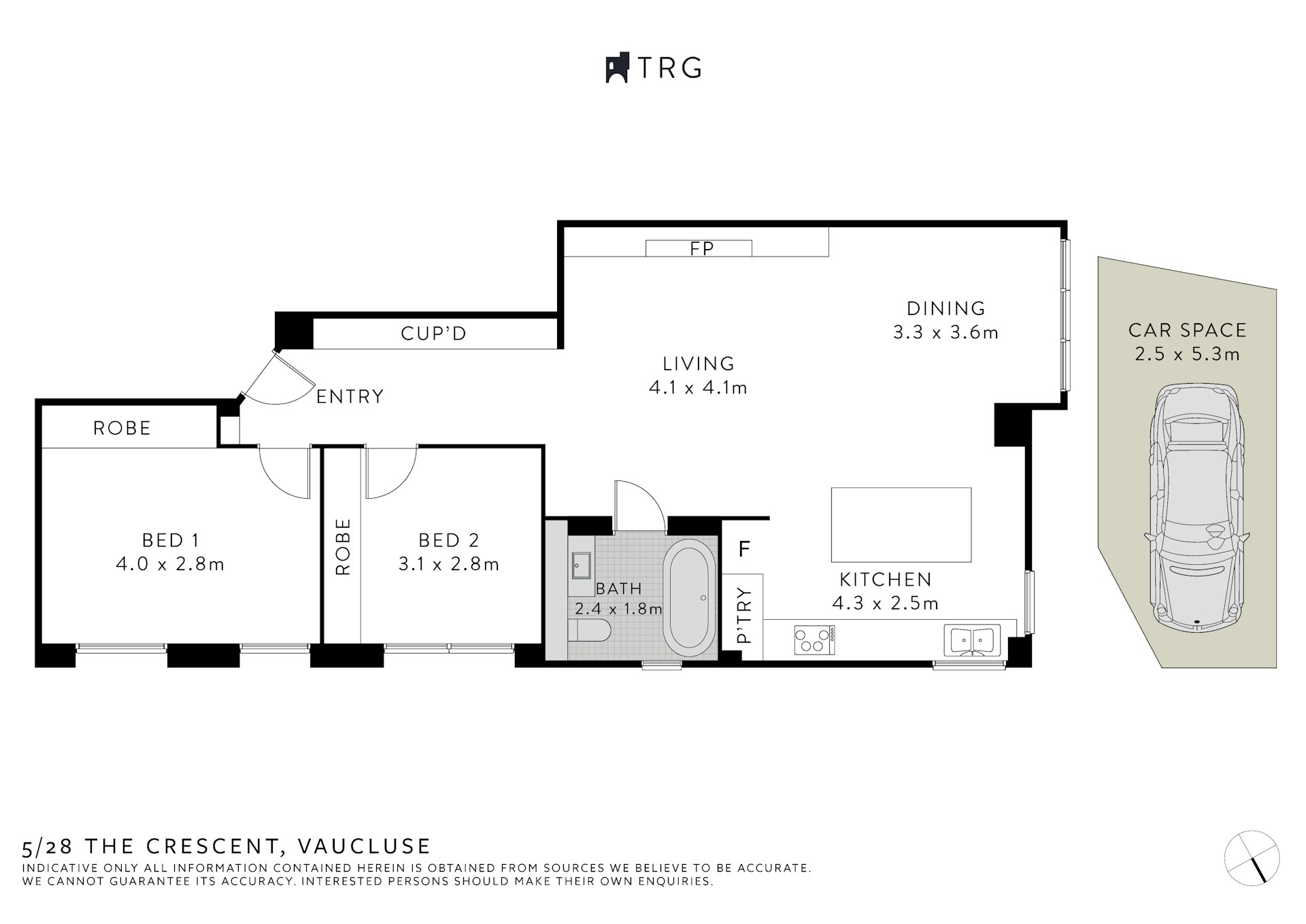 5/28 The Crescent, Vaucluse NSW
