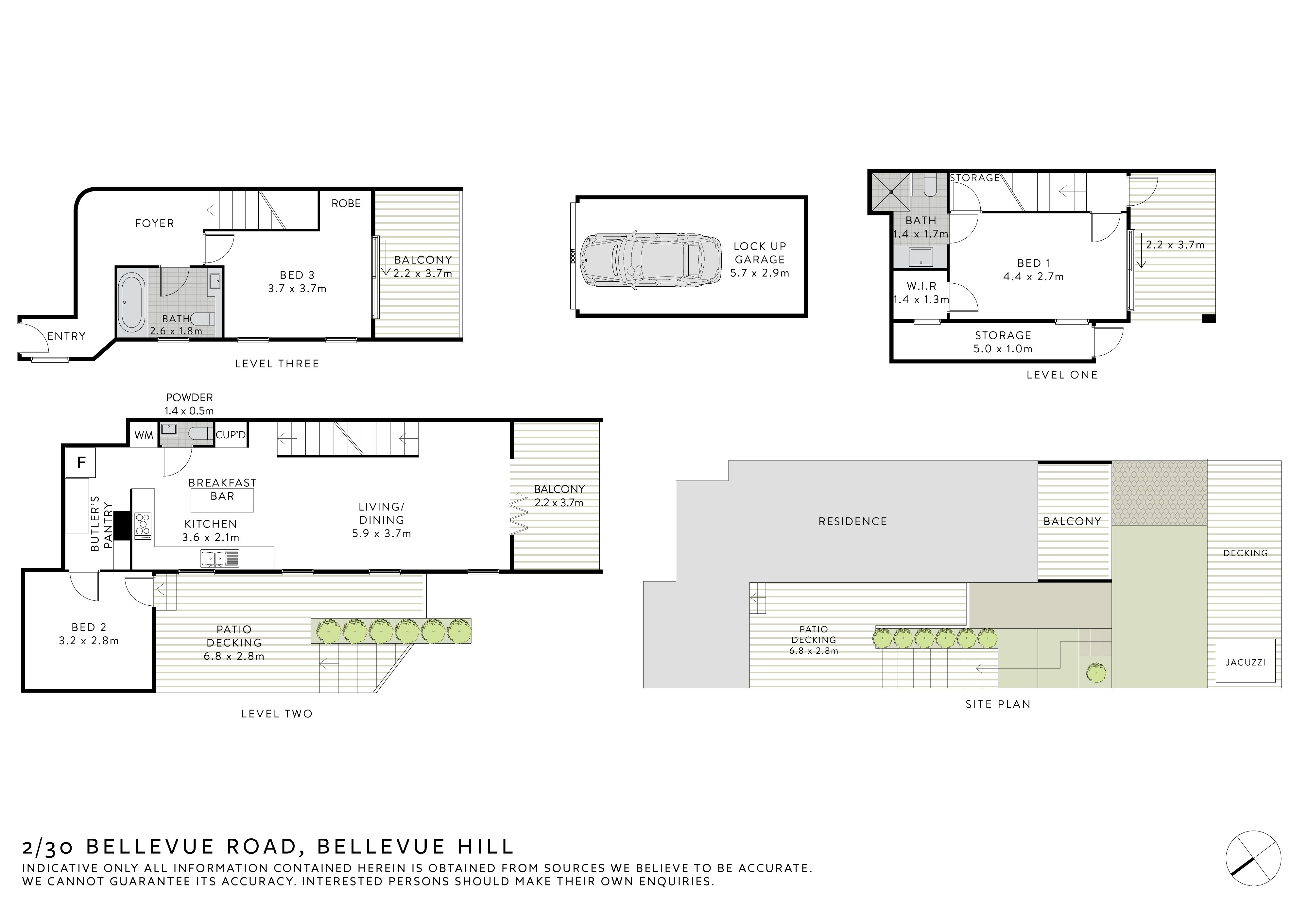 2/30 Bellevue Road, Bellevue Hill NSW
