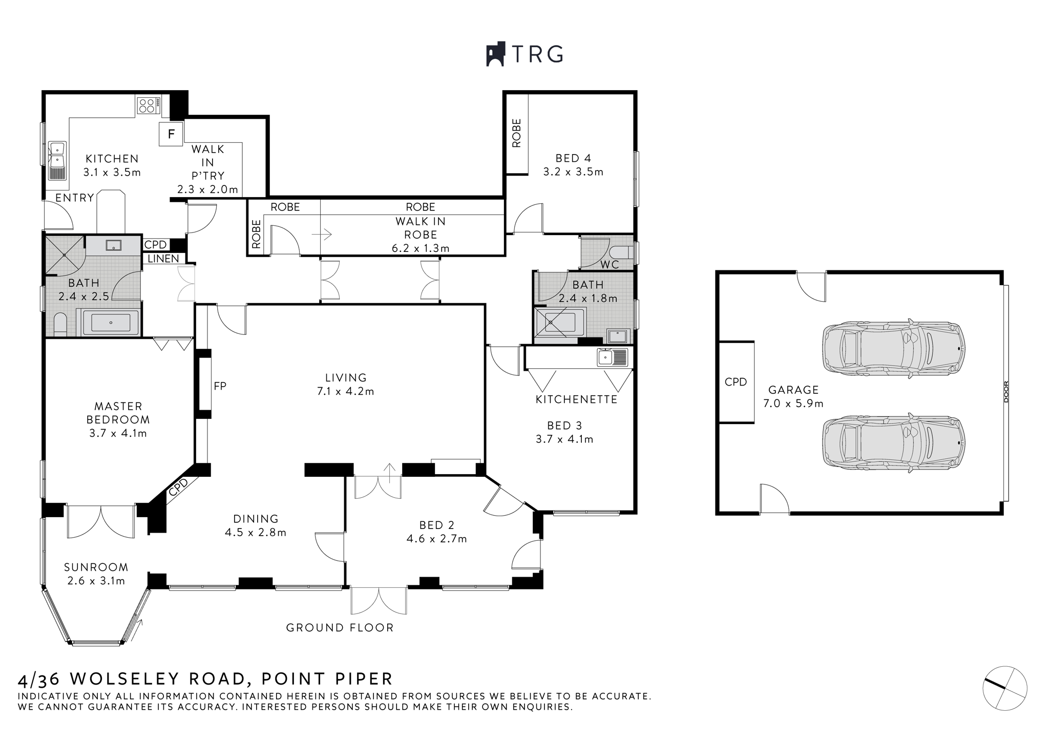 4/36 Wolseley Road, Point Piper NSW