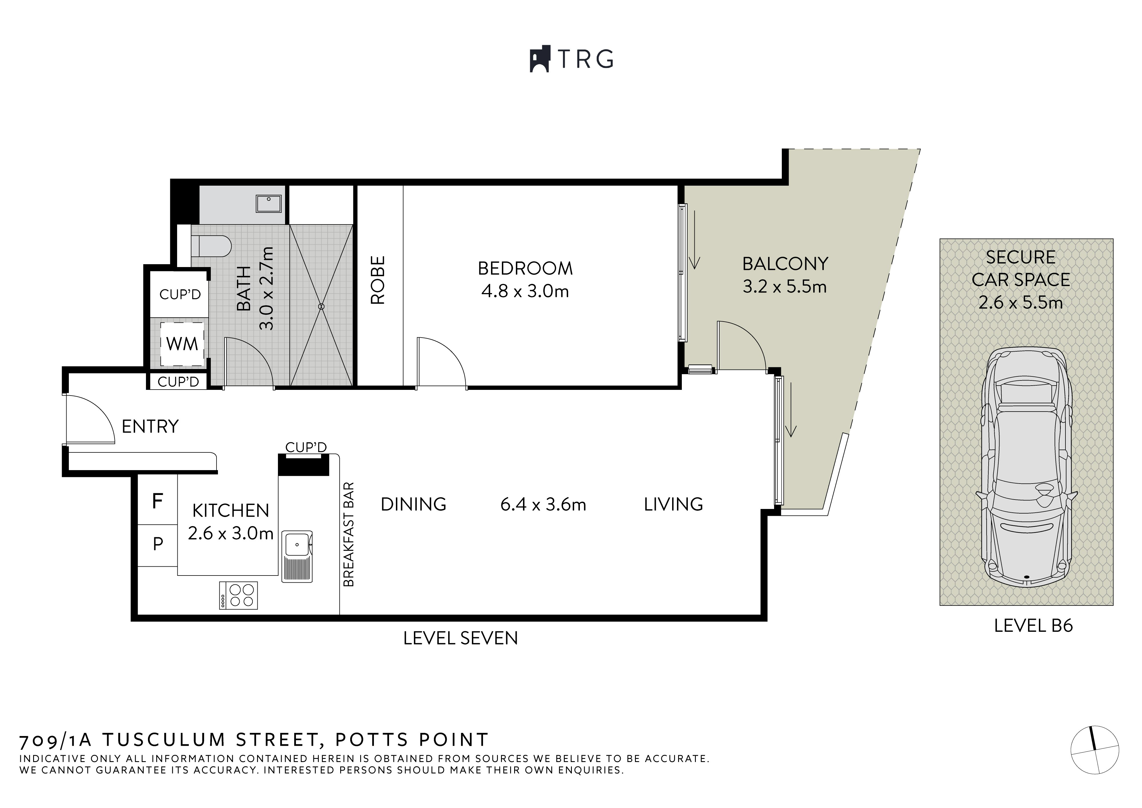 709/1A Tusculum Street, Potts Point NSW