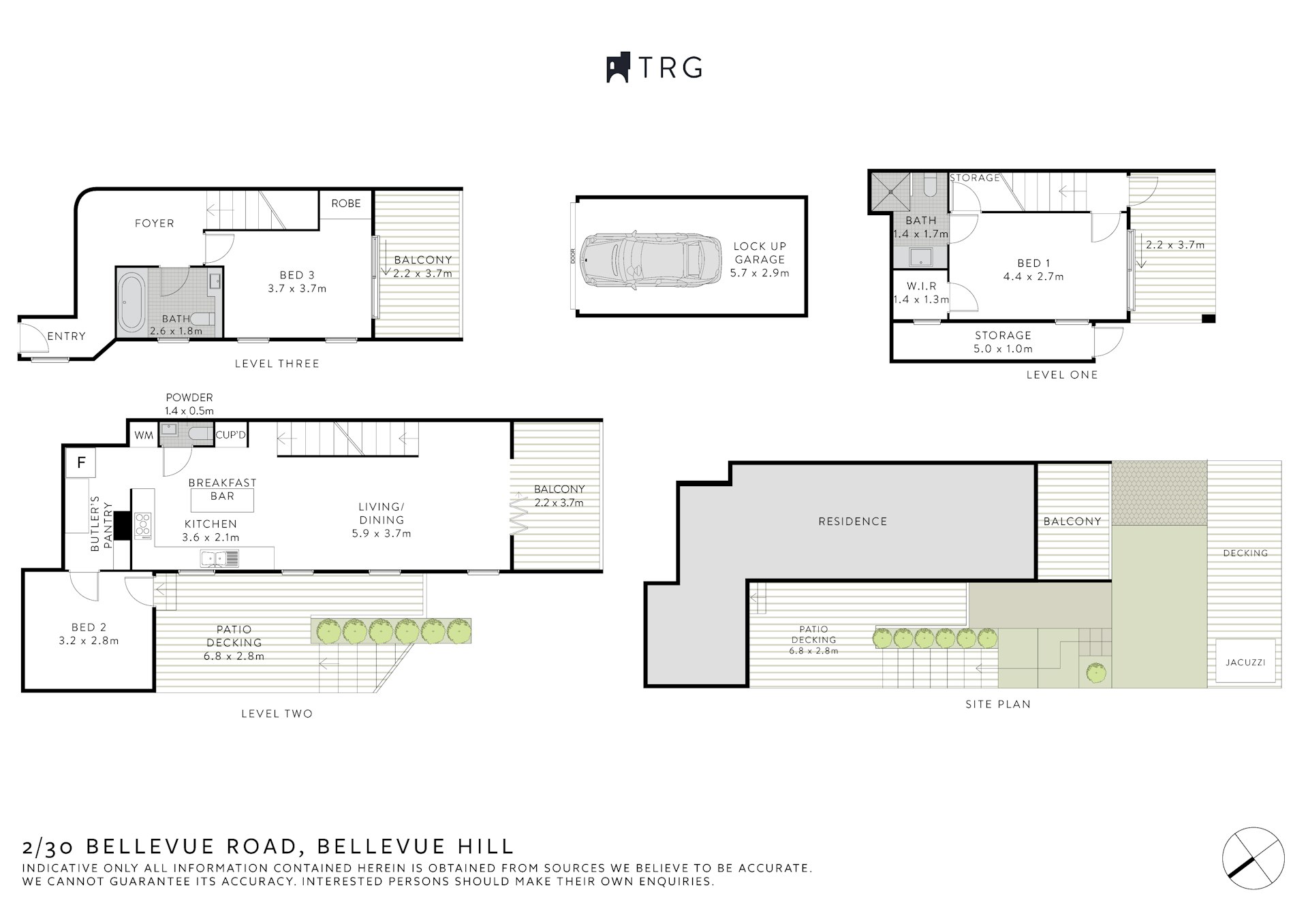 2/30 Bellevue Road, Bellevue Hill NSW