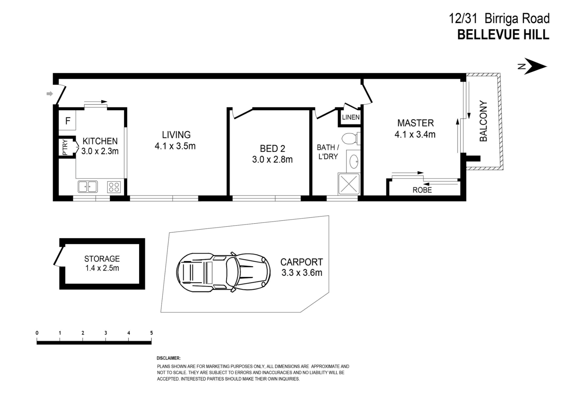12/31 Birriga Road, Bellevue Hill NSW