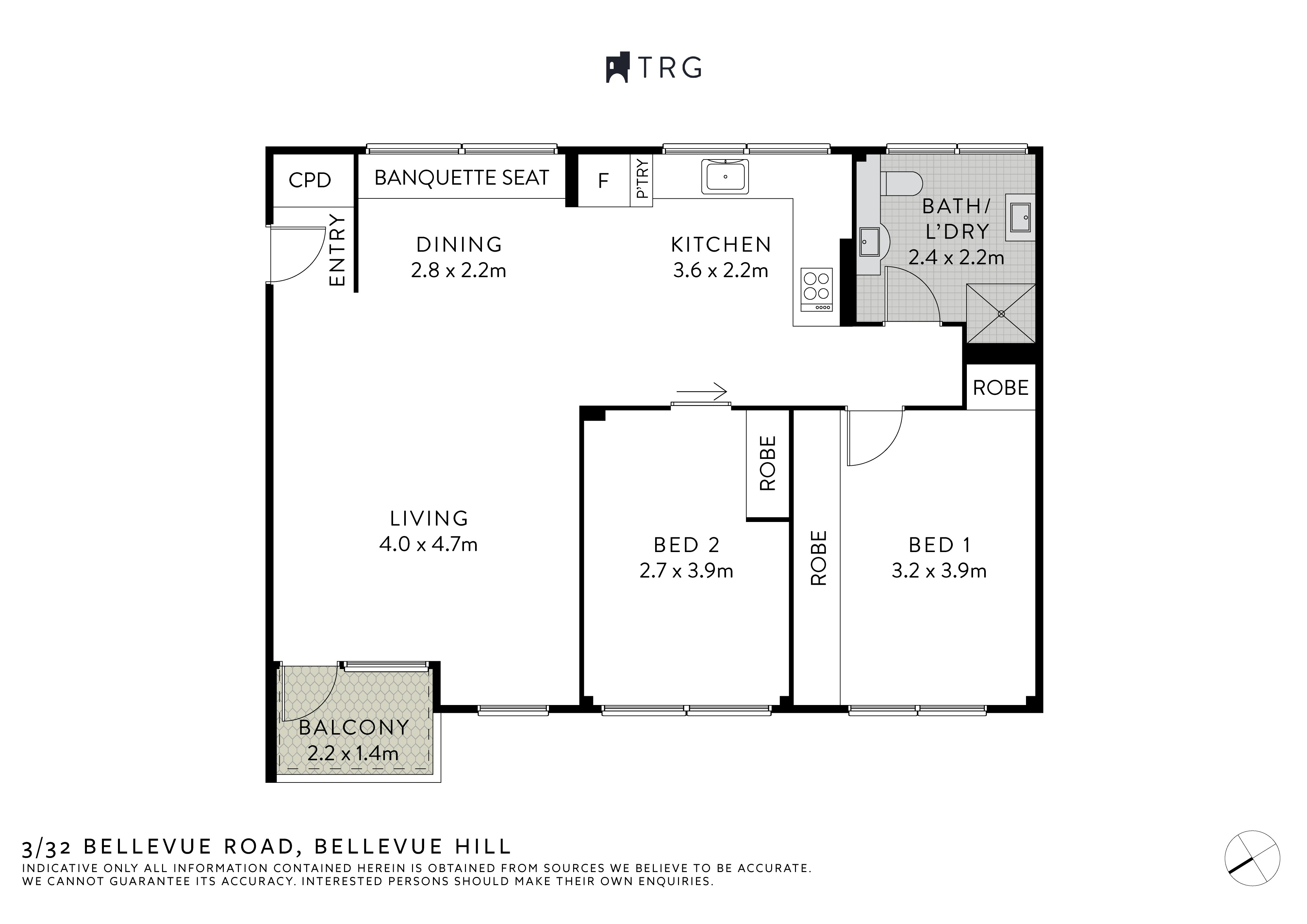 3/32-36 Bellevue Road, Bellevue Hill NSW