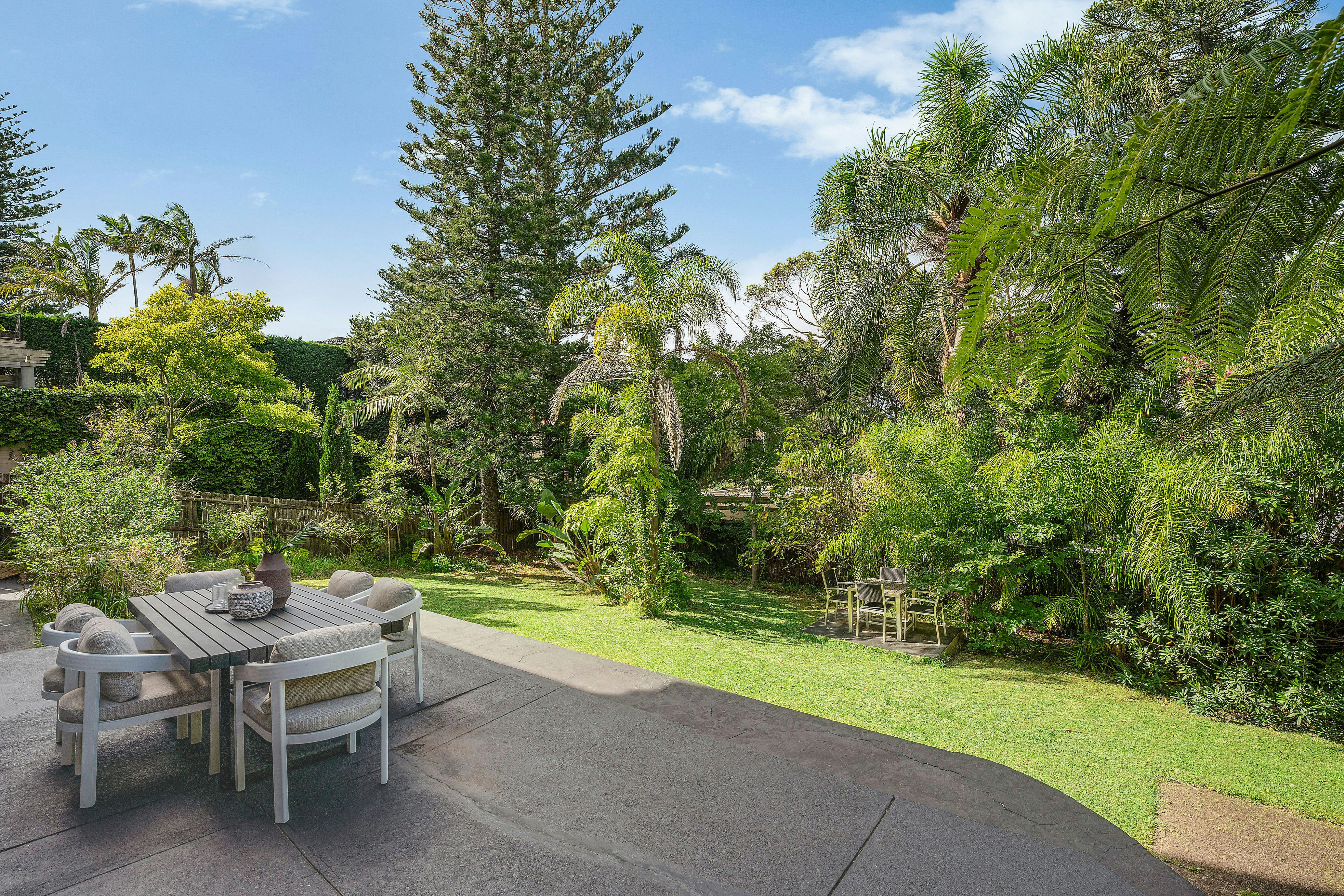 Image of backyard