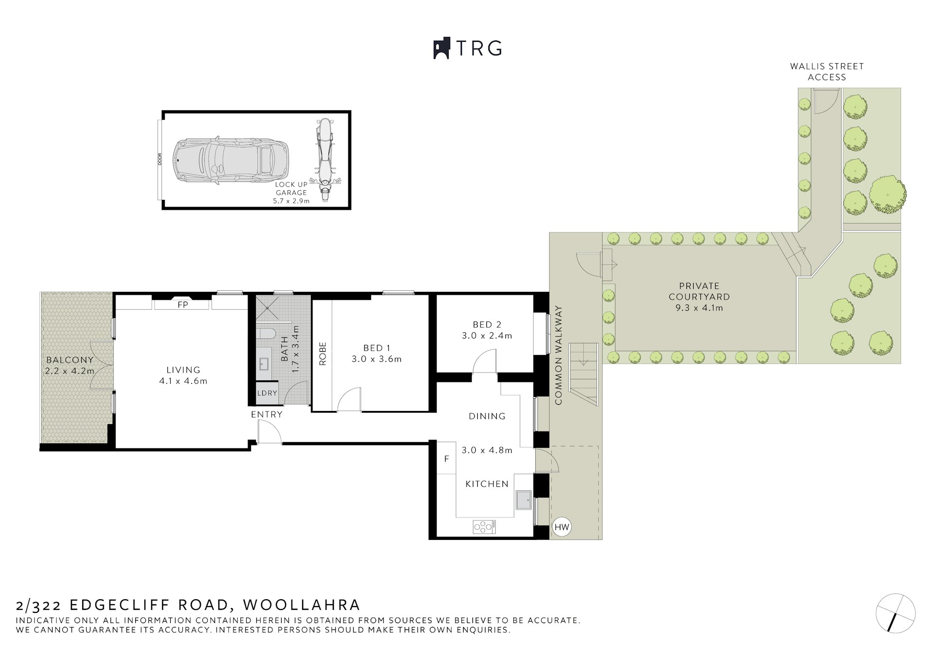 2/322 Edgecliff Road, Woollahra NSW