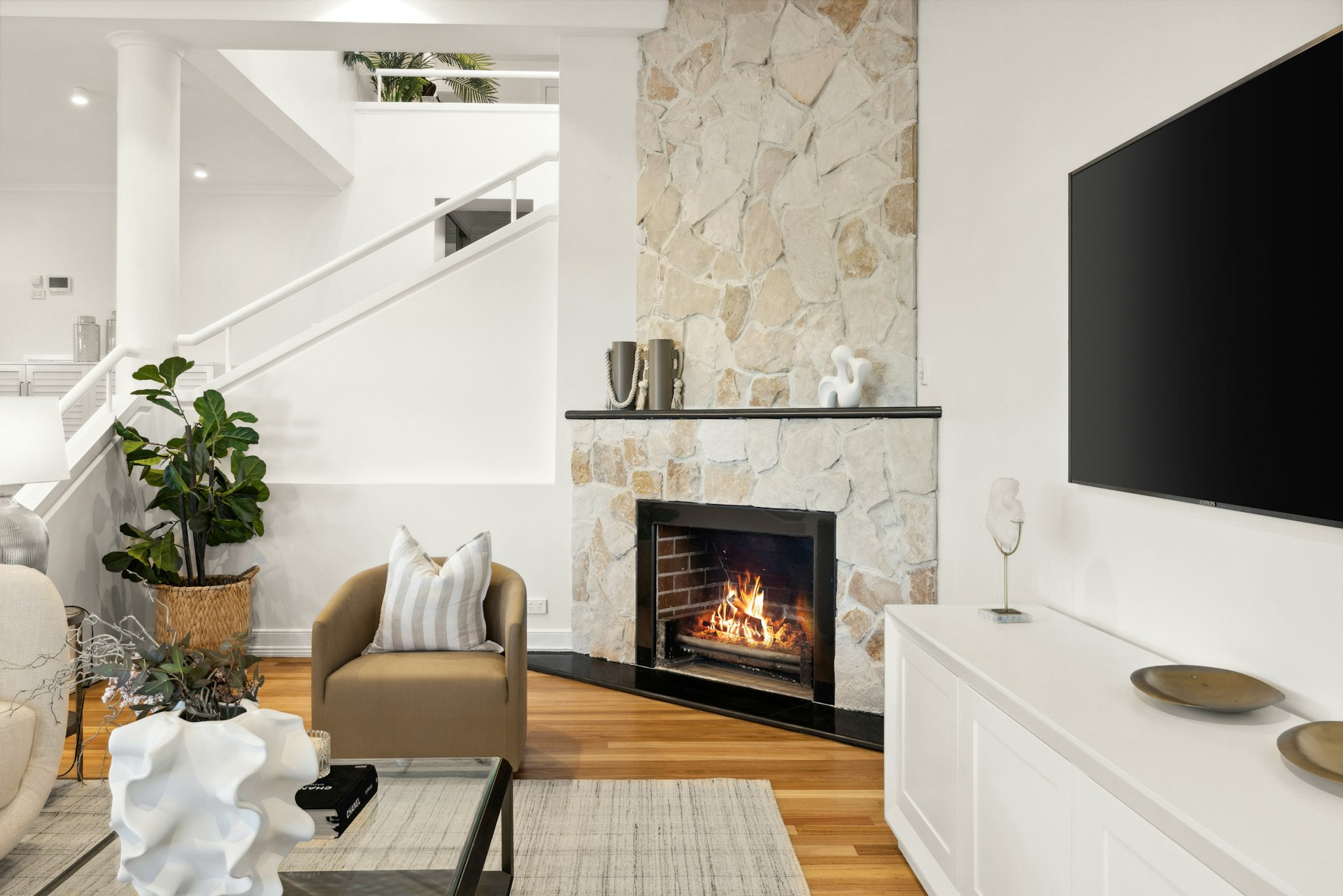 fireplace