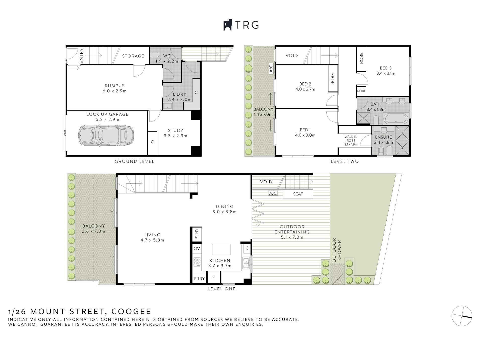 1/26 Mount Street, Coogee NSW