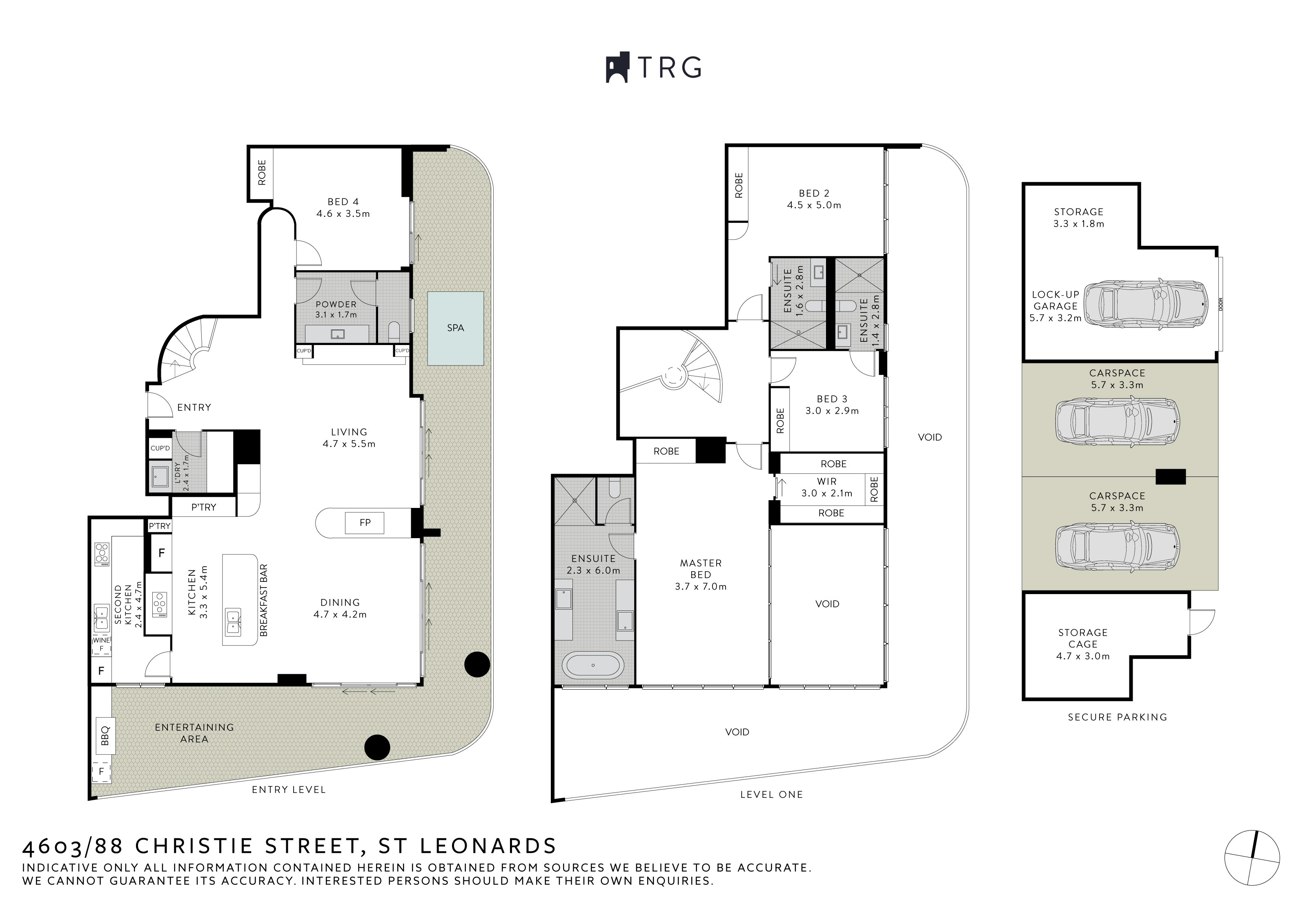 PENTHOUSE 4603/88A Christie Street, St Leonards NSW