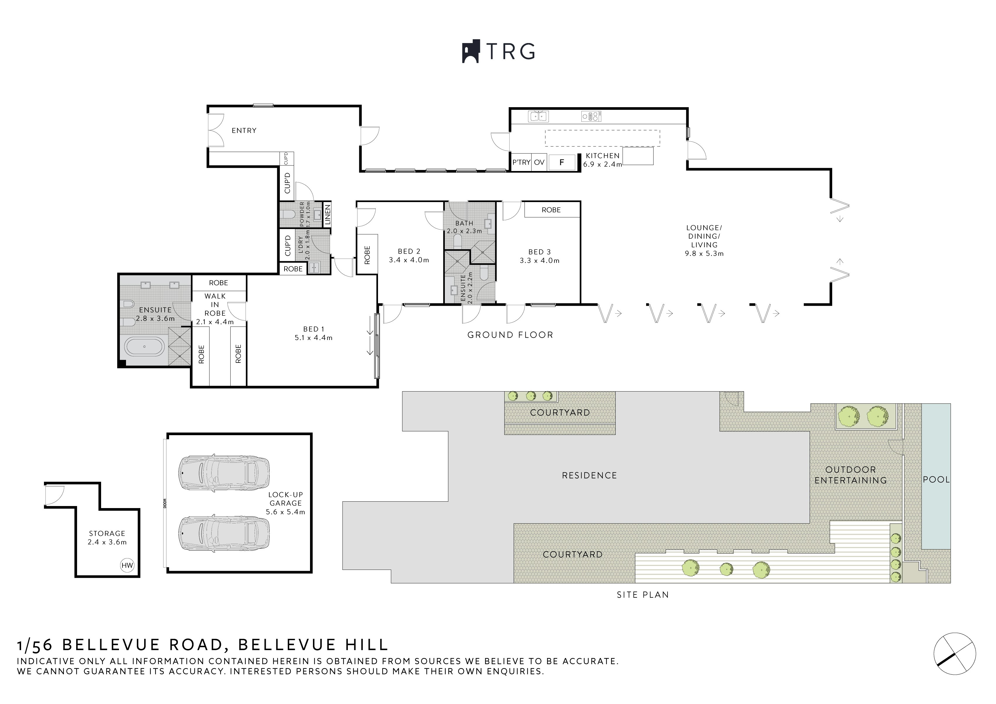 1/56 Bellevue Road, Bellevue Hill NSW