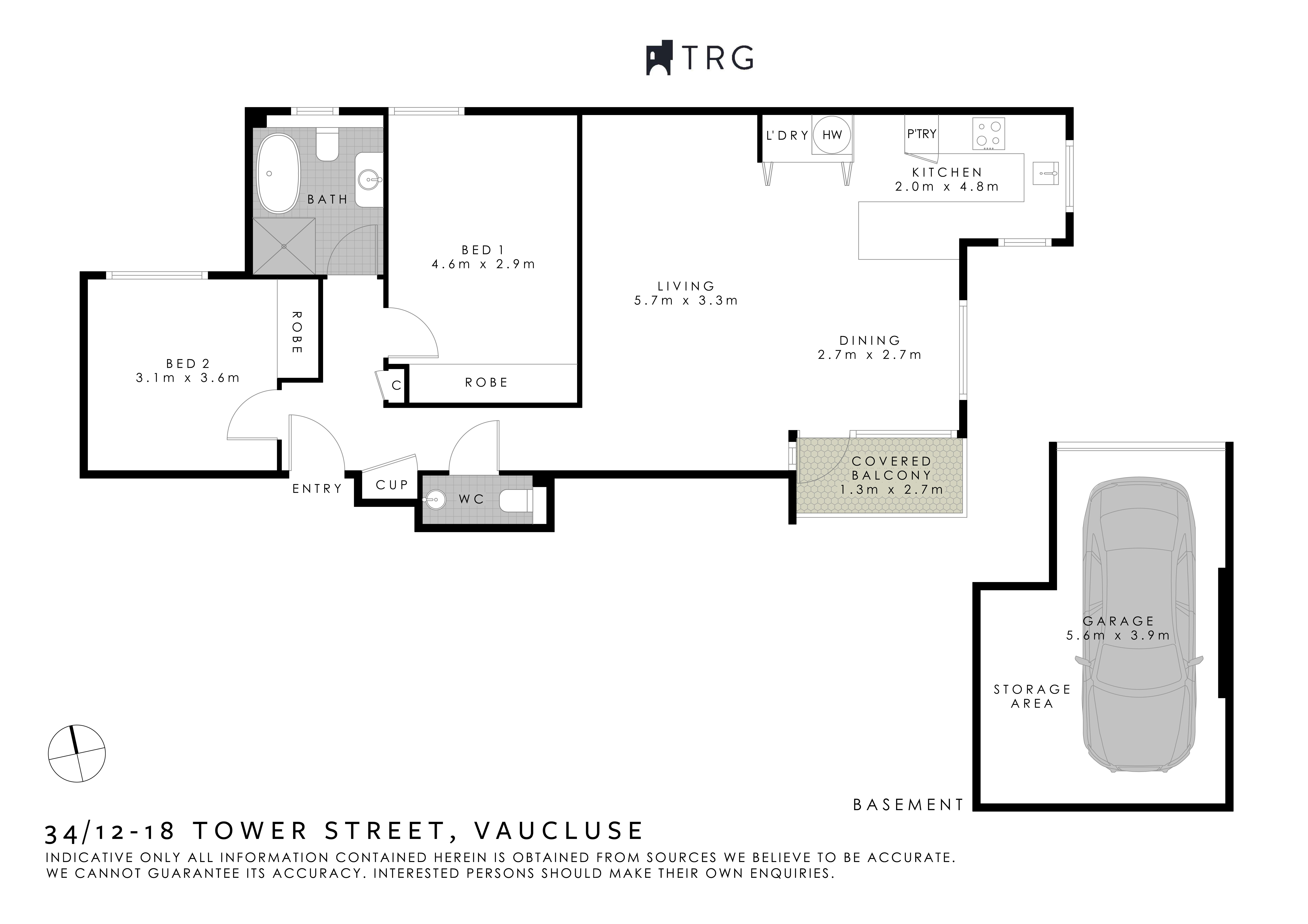 34/12 Tower Street, Vaucluse NSW