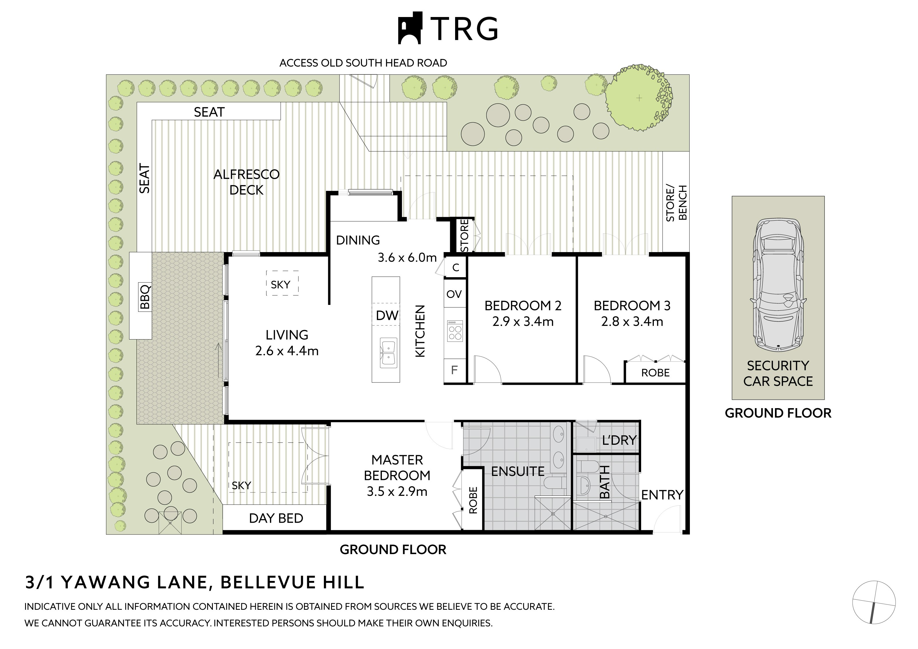 3/1 Yawang Lane, Bellevue Hill NSW