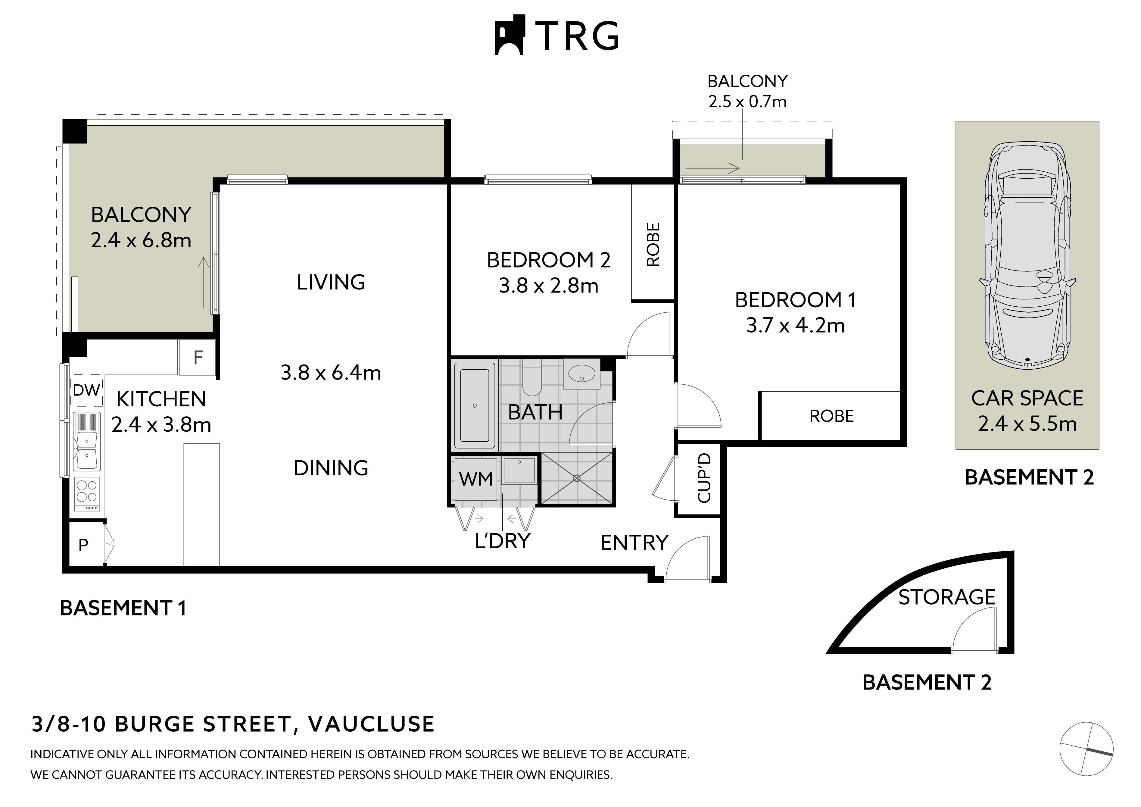 3/8-10 Burge Street, Vaucluse NSW