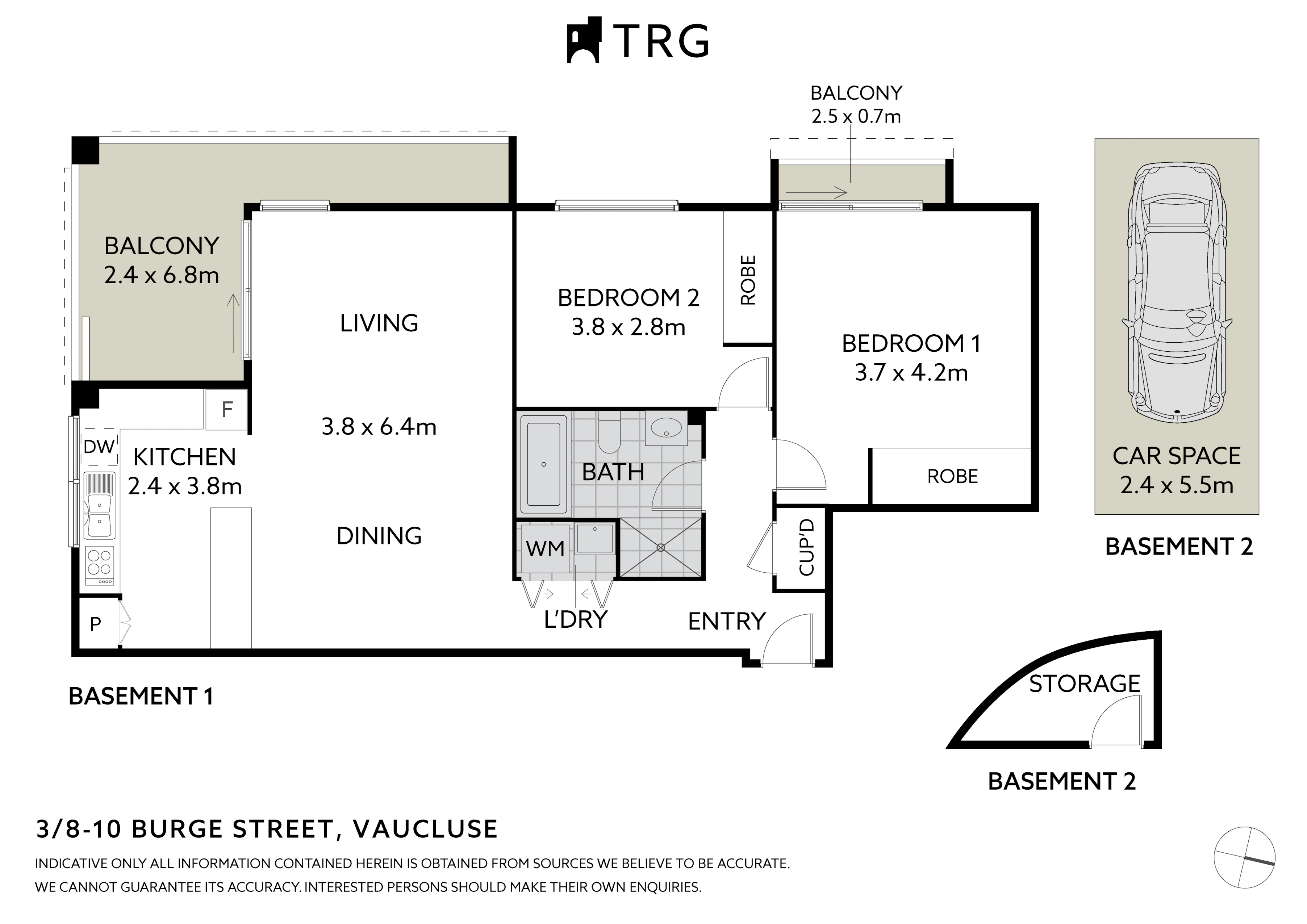 3/8-10 Burge Street, Vaucluse NSW