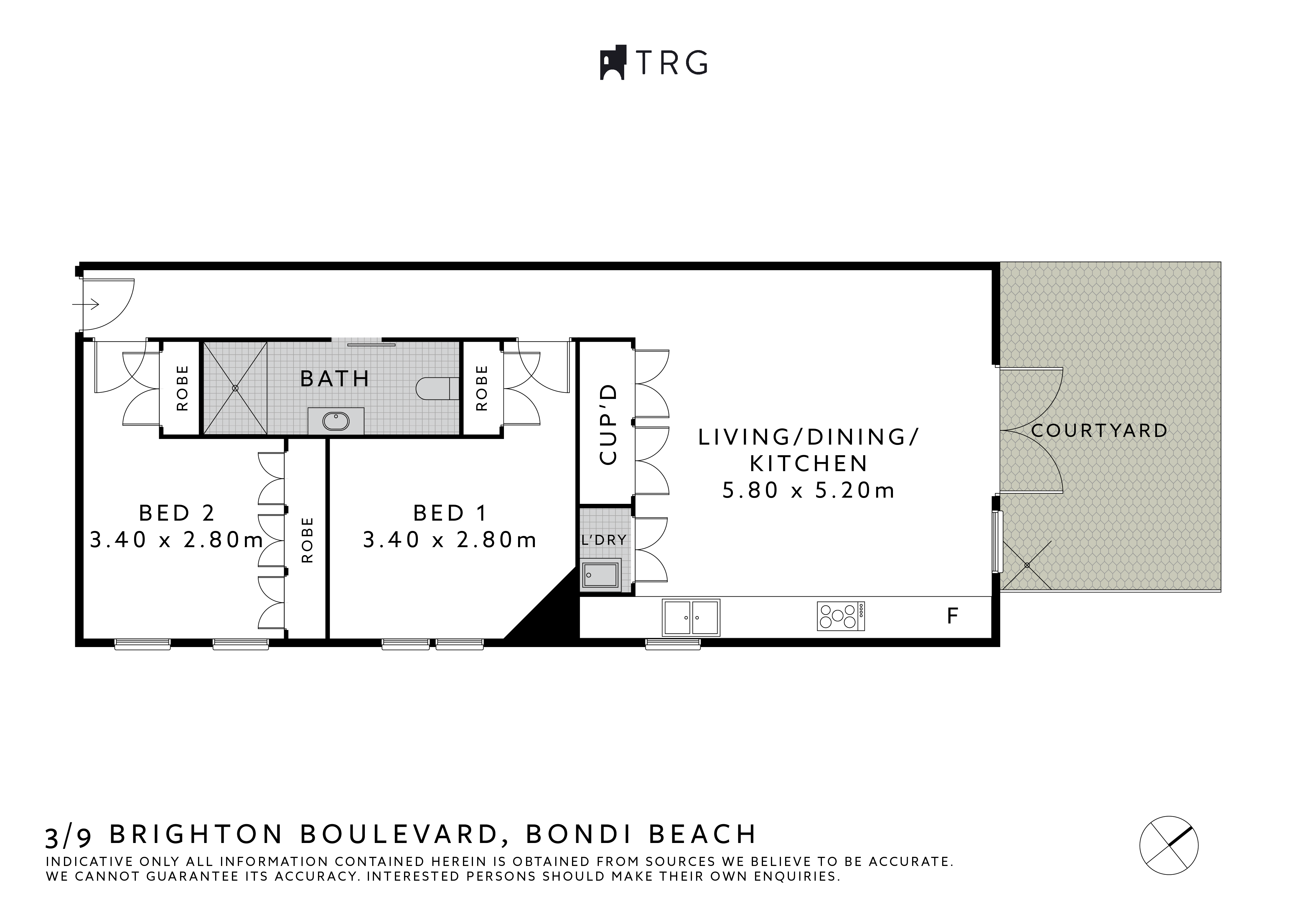3/9 Brighton Boulevard, Bondi Beach NSW