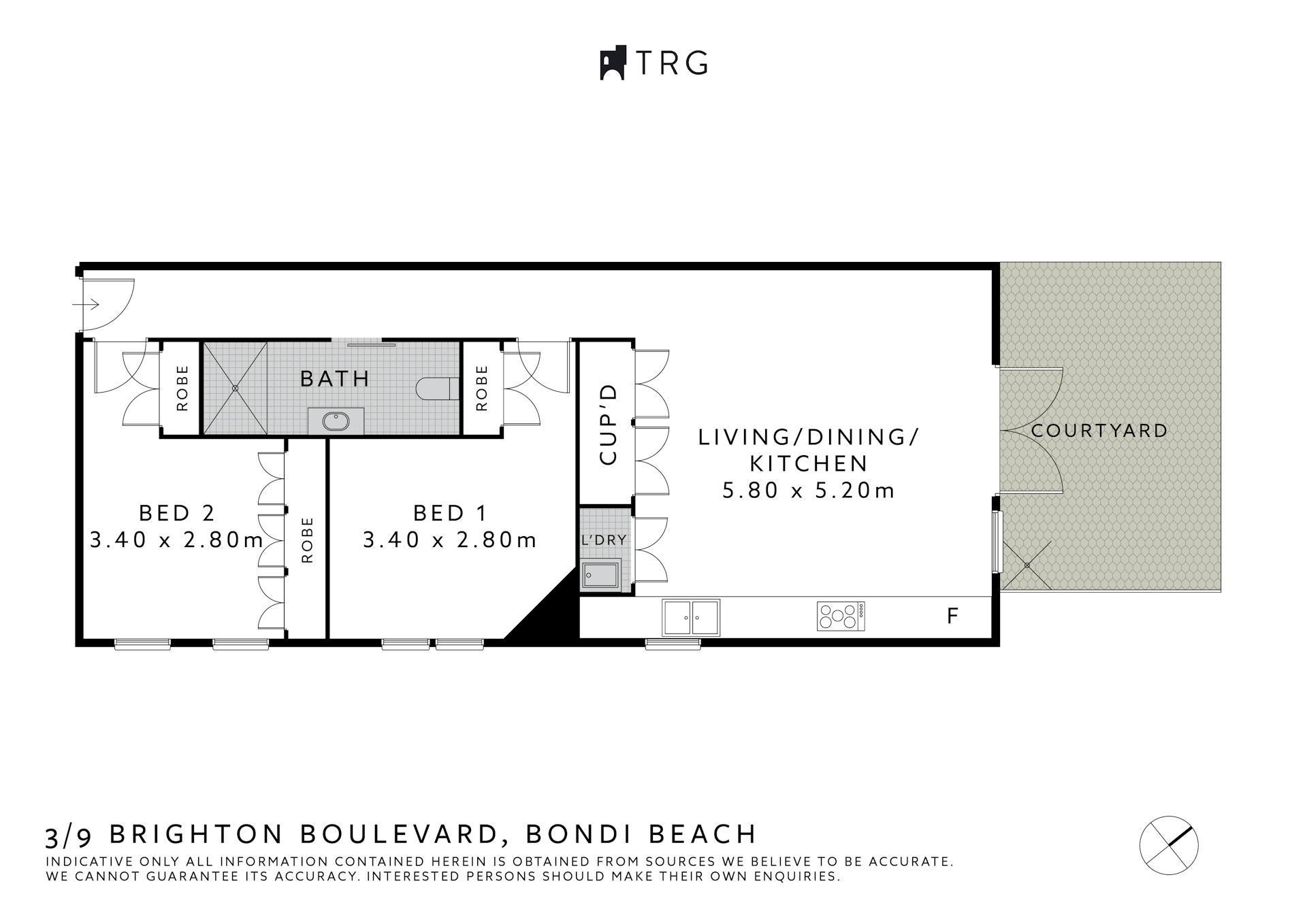 3/9 Brighton Boulevard, Bondi Beach NSW