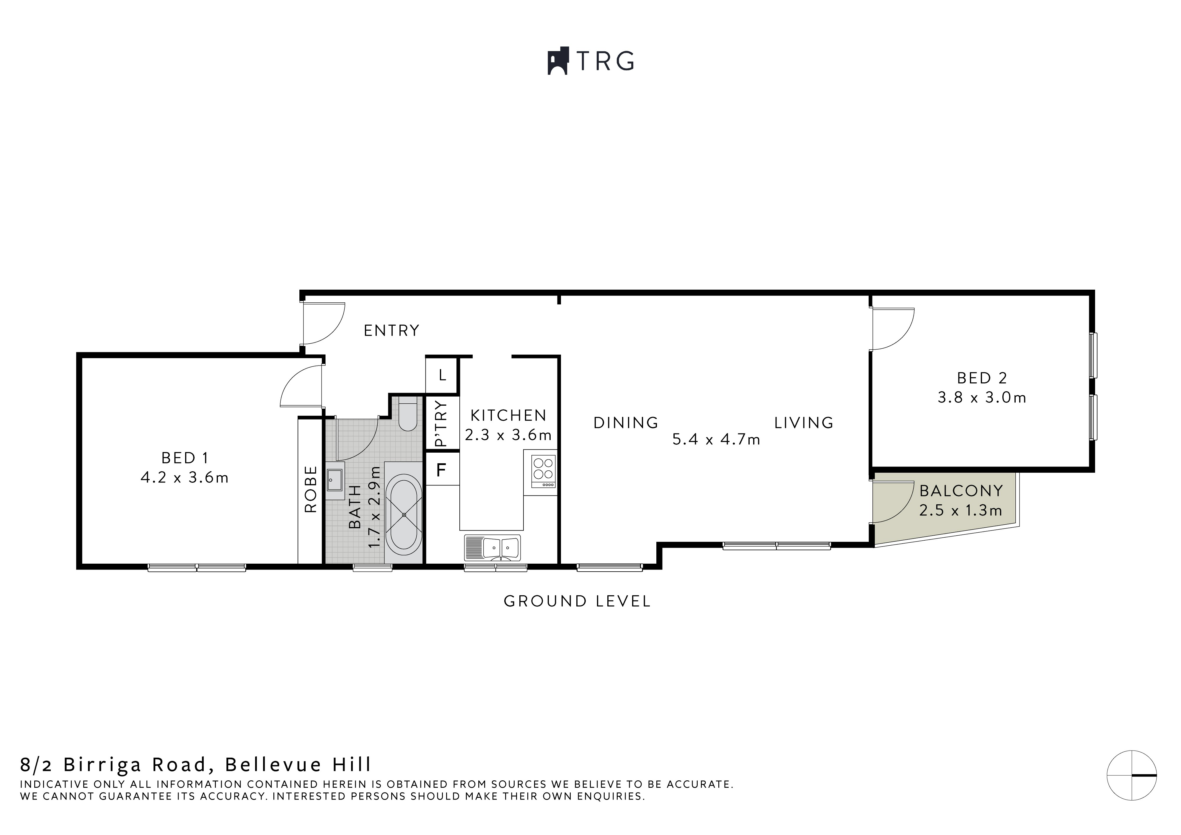 8/2 Birriga Road, Bellevue Hill NSW