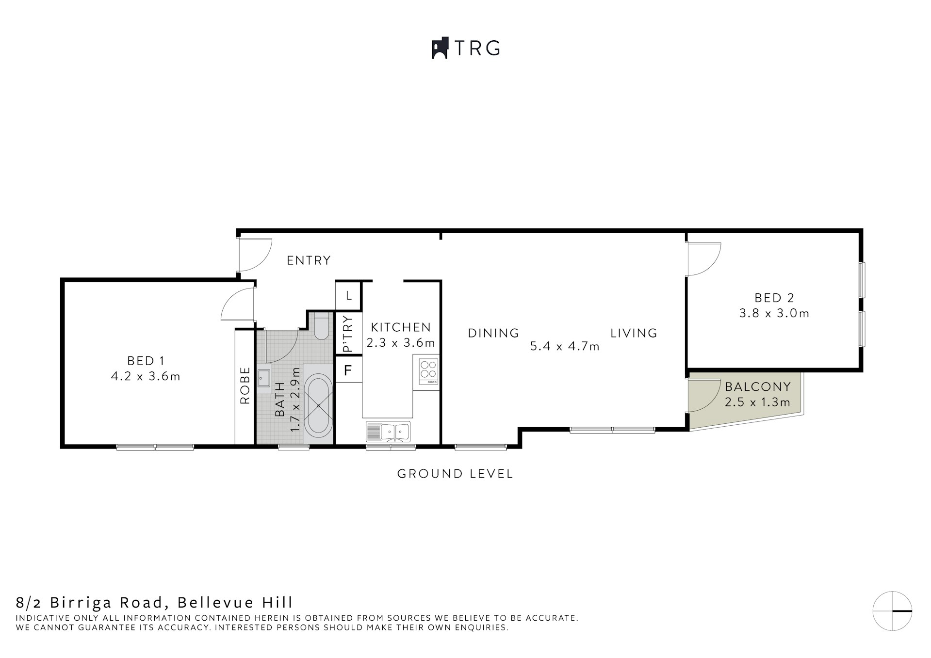 8/2 Birriga Road, Bellevue Hill NSW