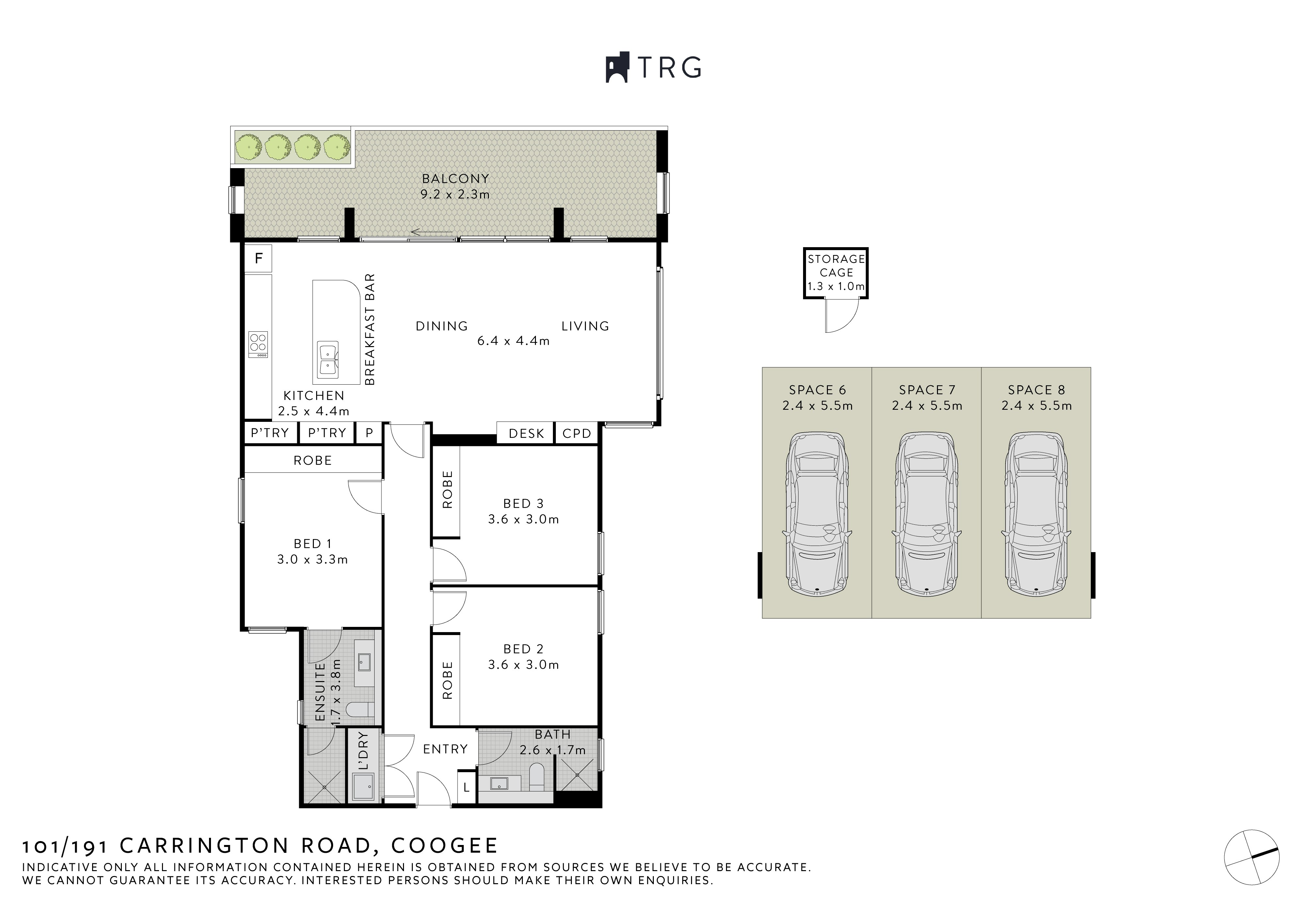 101/191 Carrington Road, Coogee NSW