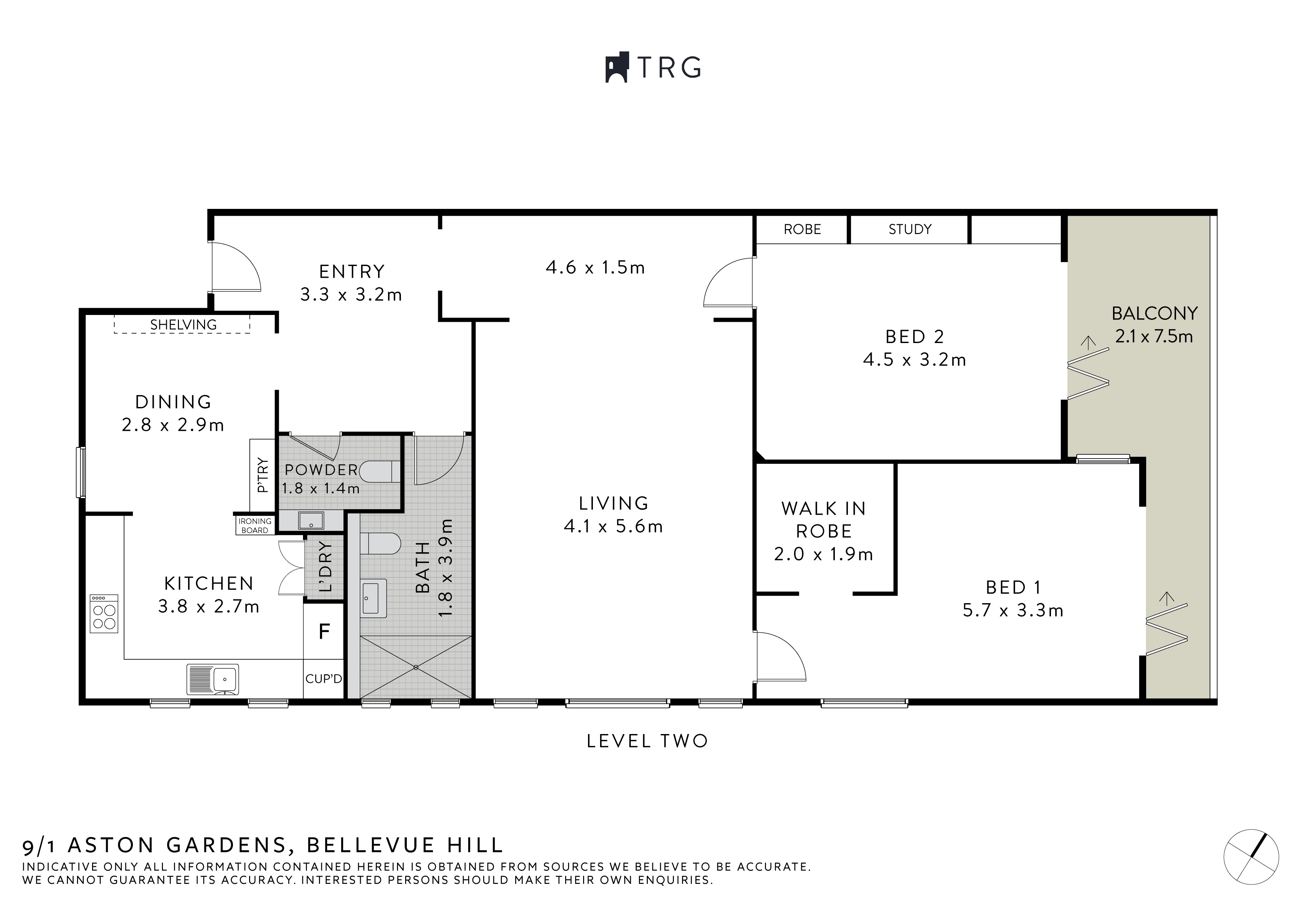 9/1 Aston Gardens, Bellevue Hill NSW