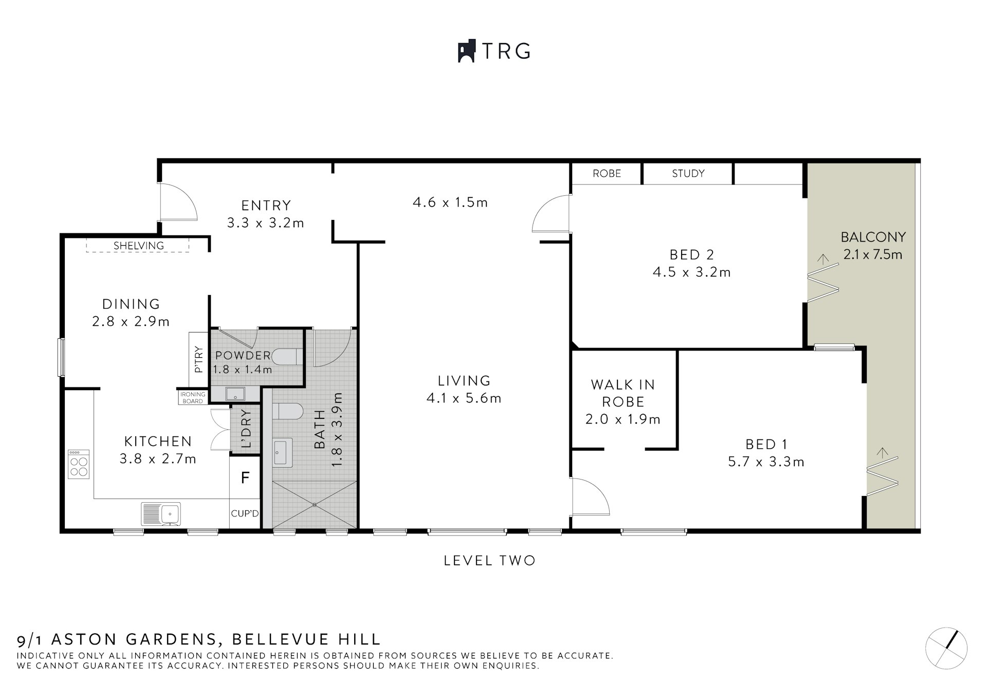 9/1 Aston Gardens, Bellevue Hill NSW