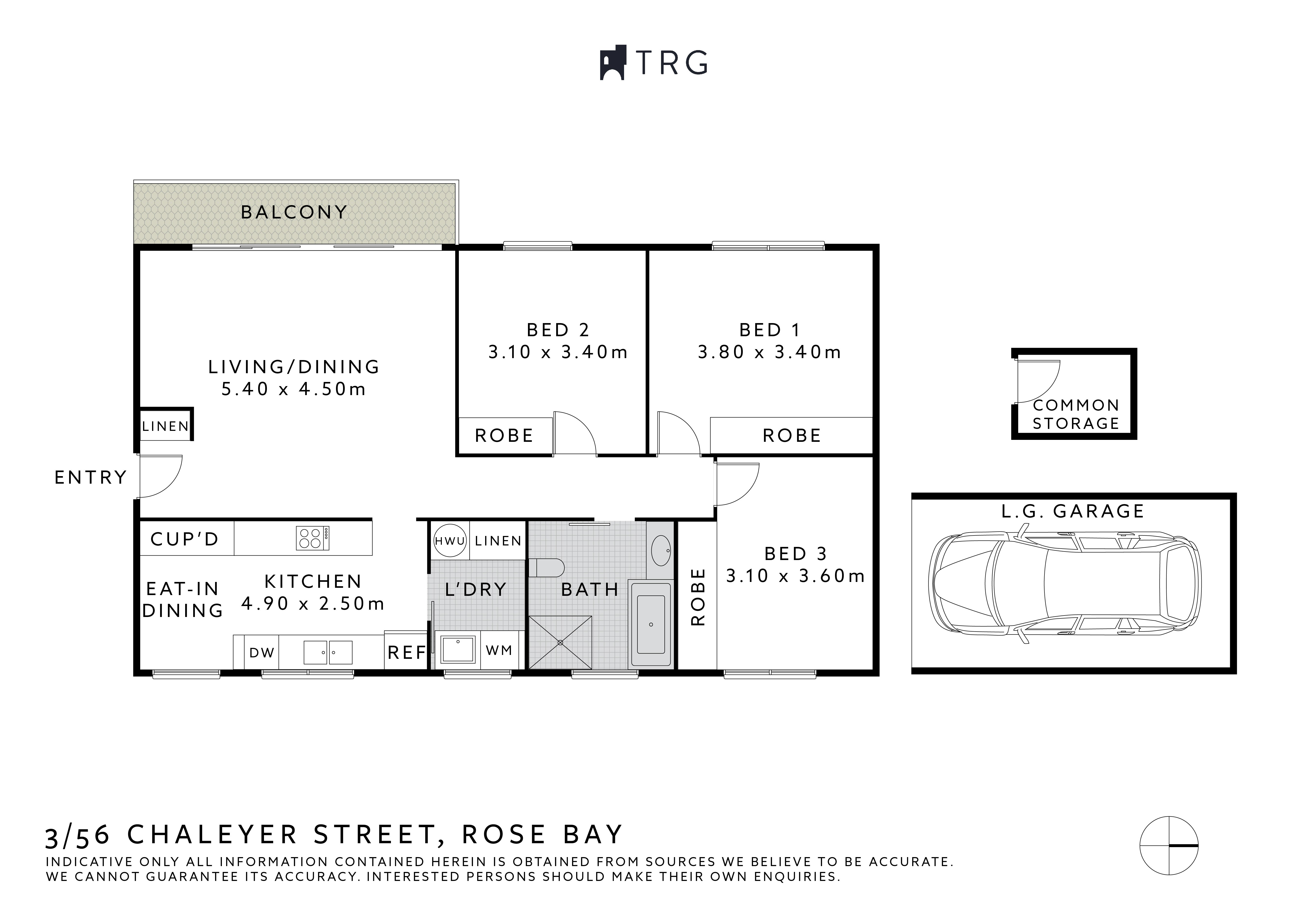 3/56 Chaleyer Street, Rose Bay NSW
