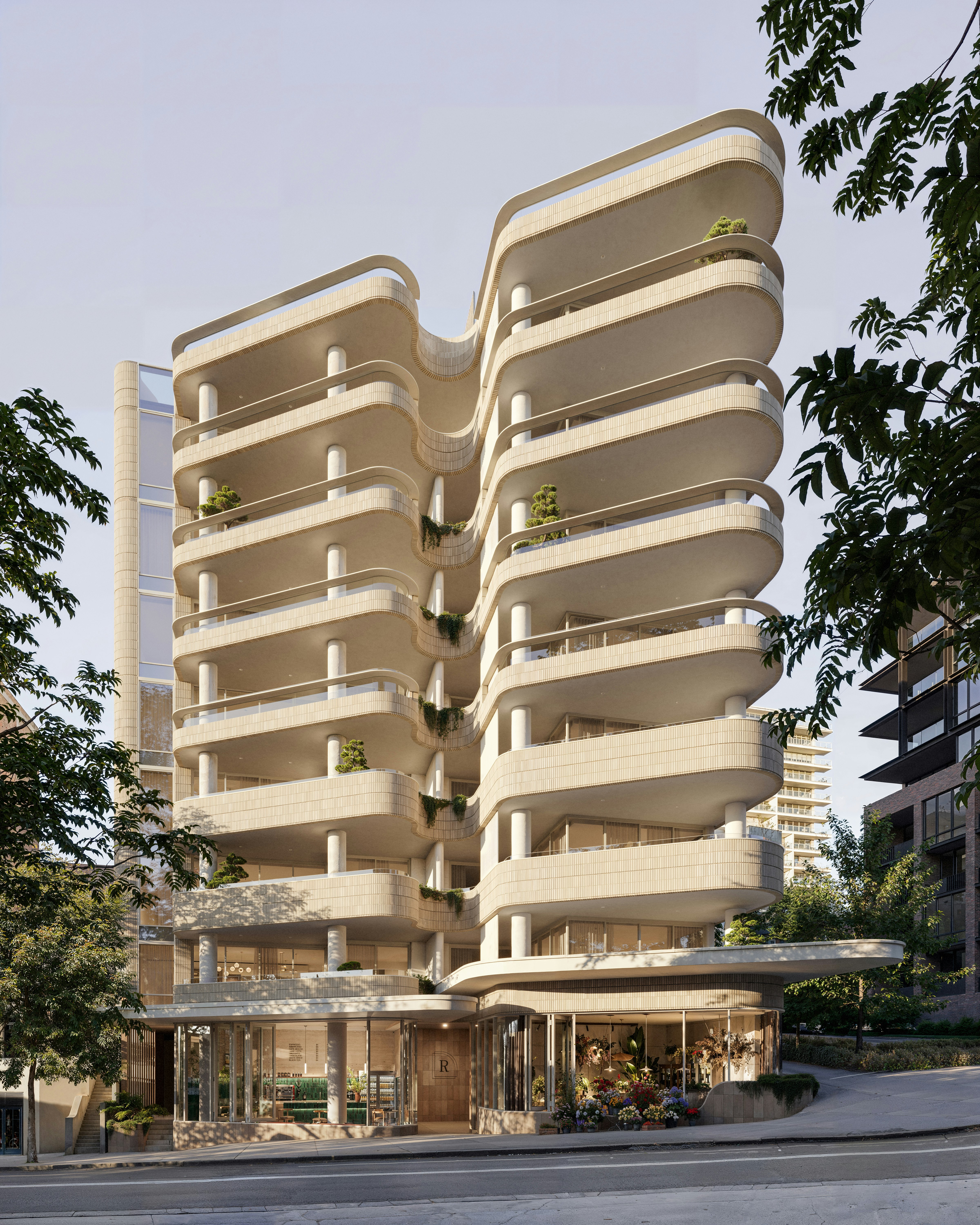 Image of apartment building