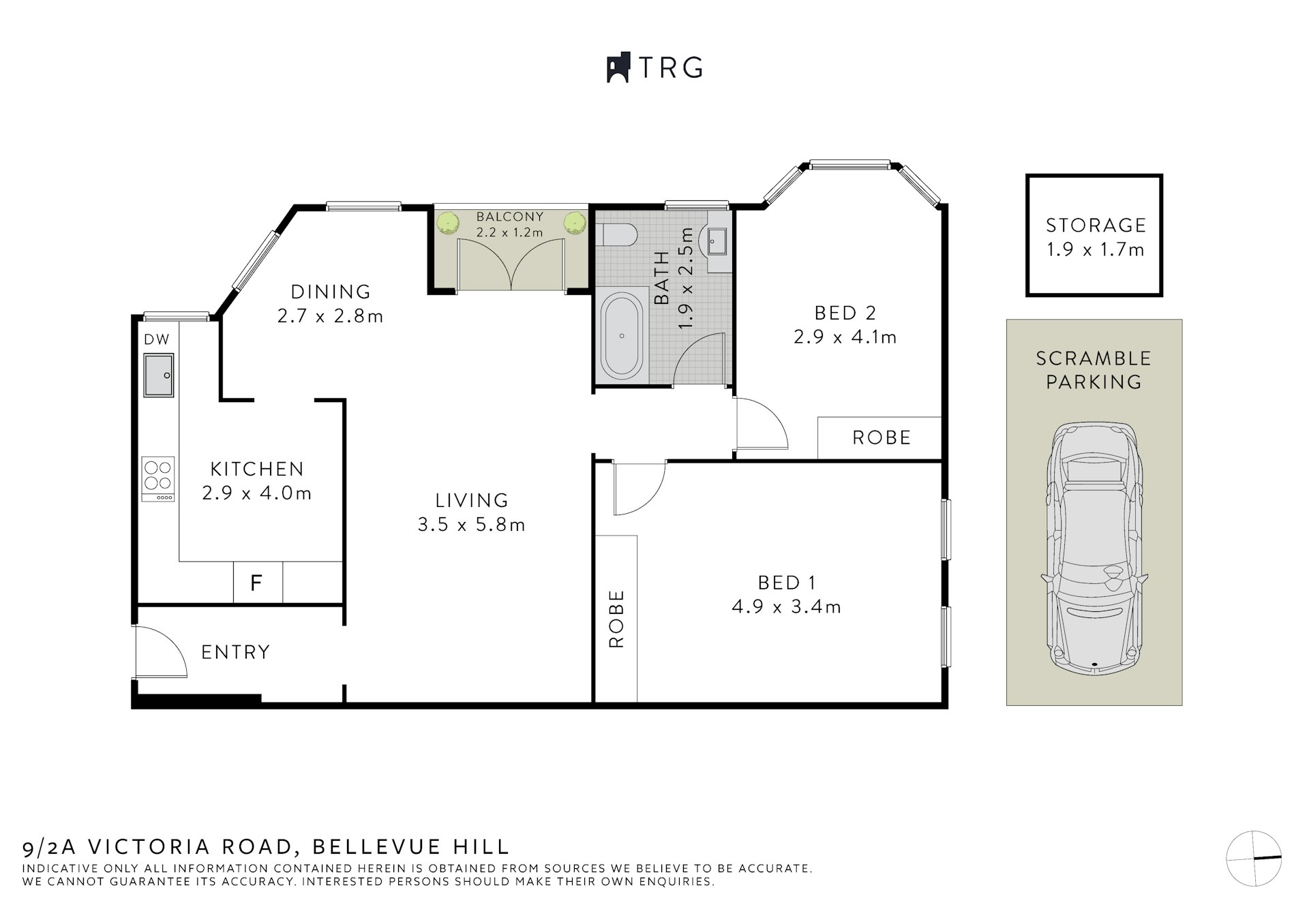 9/2a Victoria Road, Bellevue Hill NSW