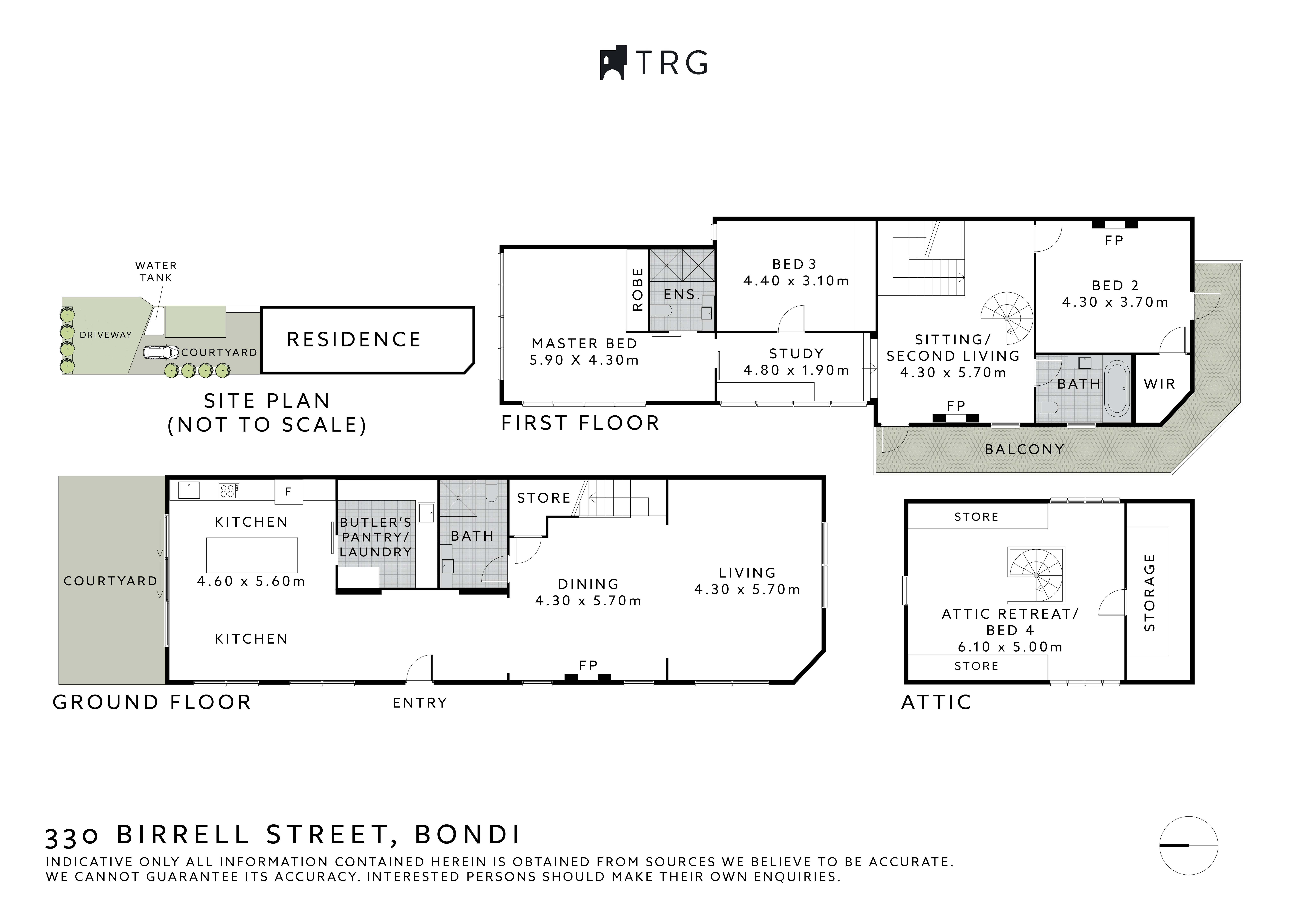 330 Birrell Street (access via Tasman Street), Bondi NSW